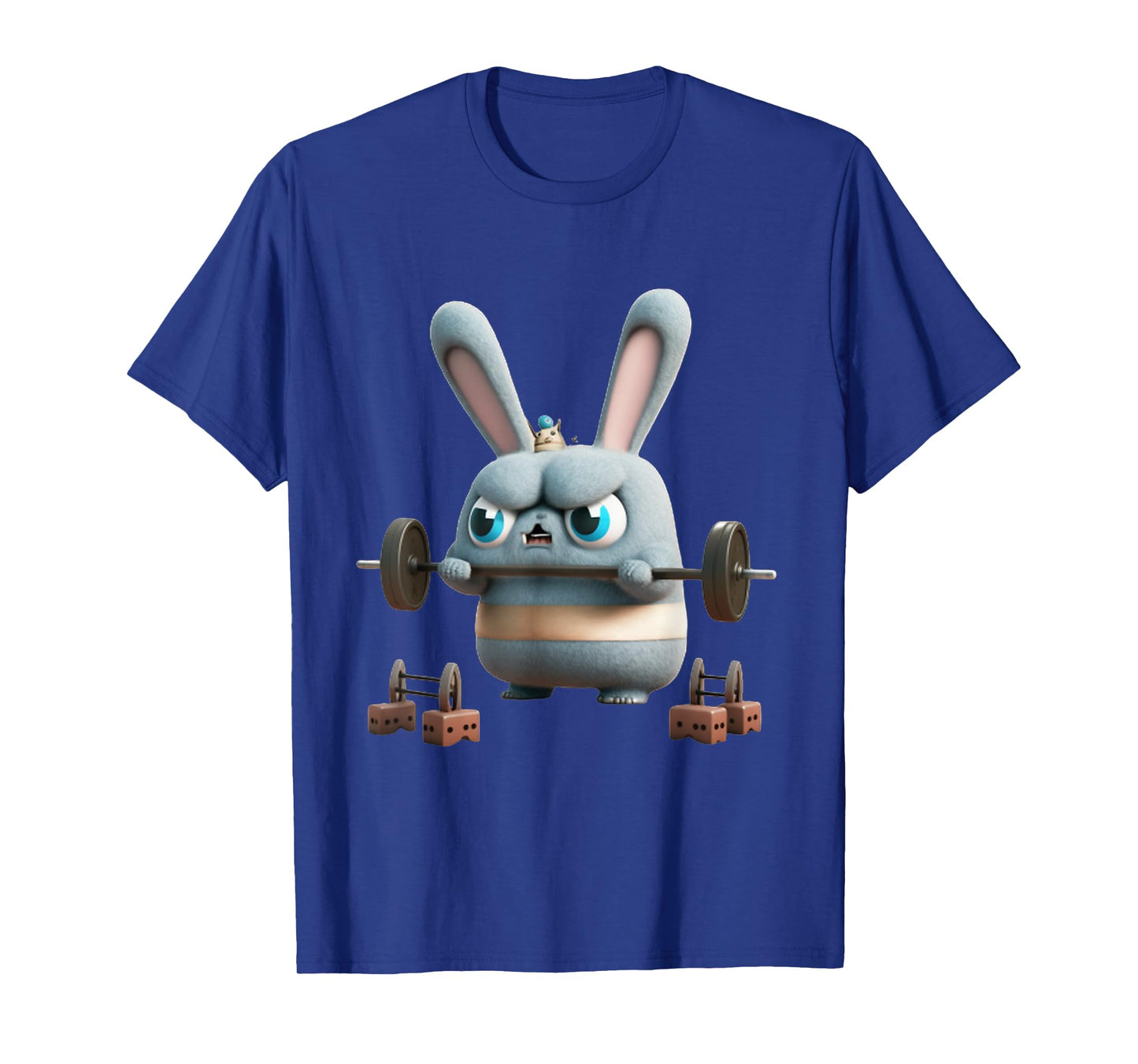 Funny Gym Workout Bunny Fitness Studio Rabbit Cardio Pump T-Shirt