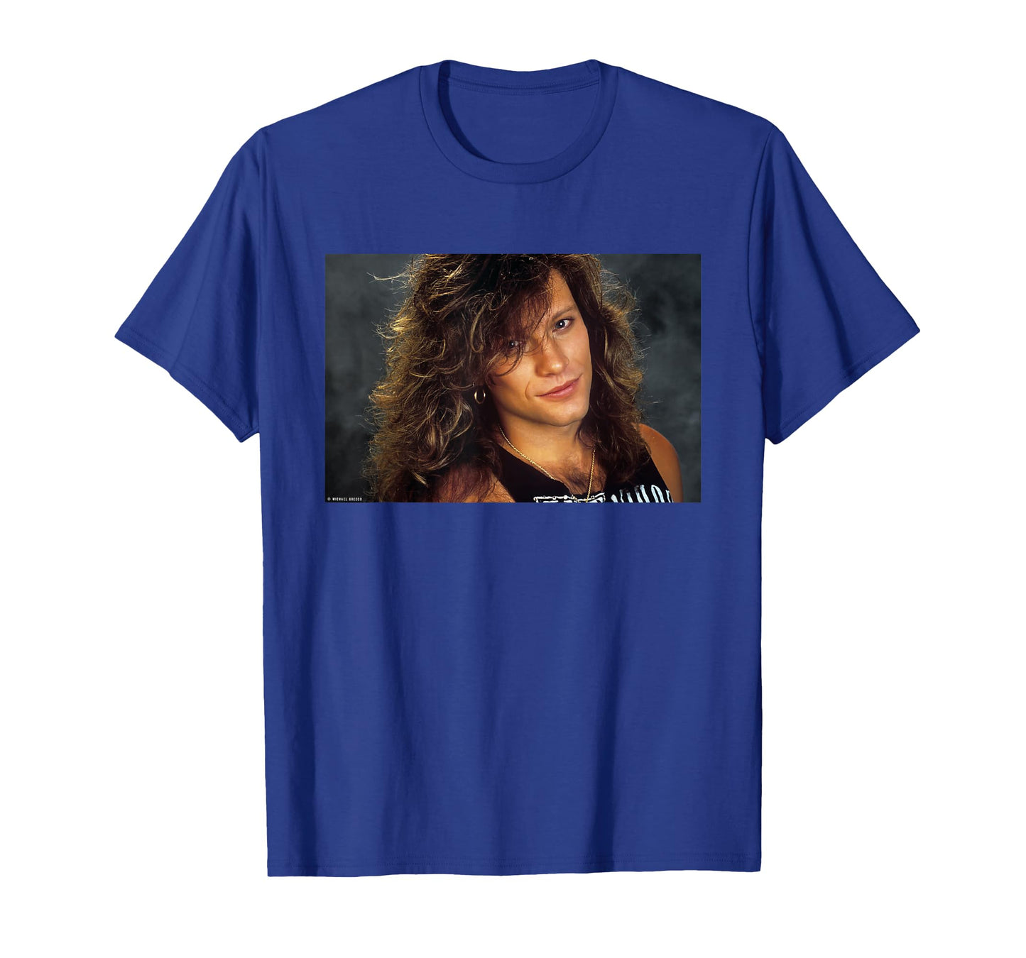 Jon Bon Jovi Rock Singer Portrait by Michael Grecco T-Shirt