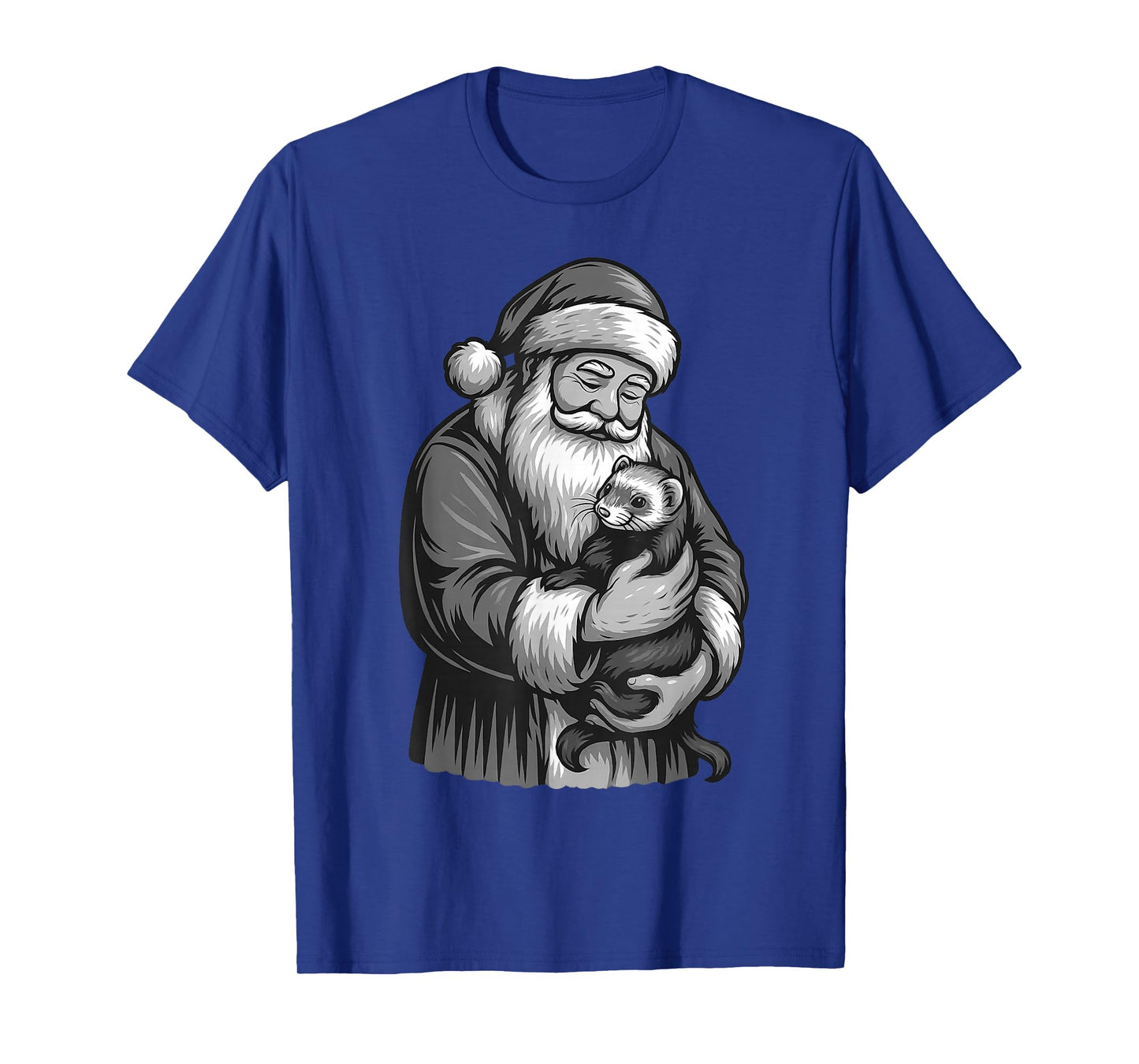 Ferret Santa Claus Christmas Pet Lover T-Shirt