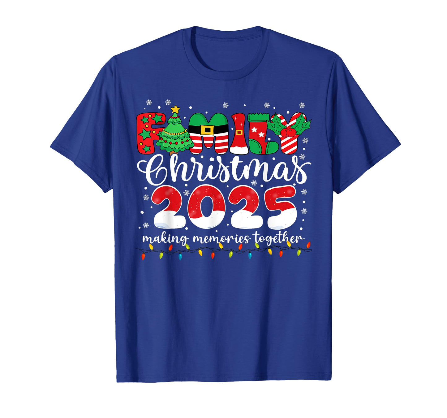 Family Christmas 2025 Matching Outfit Xmas Men Women Kids T-Shirt
