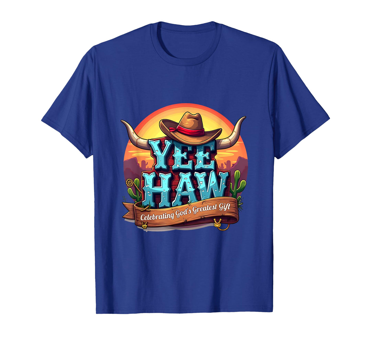 Celebrating Greatest Camp Youth Yee Haw VBS 2025 T-Shirt