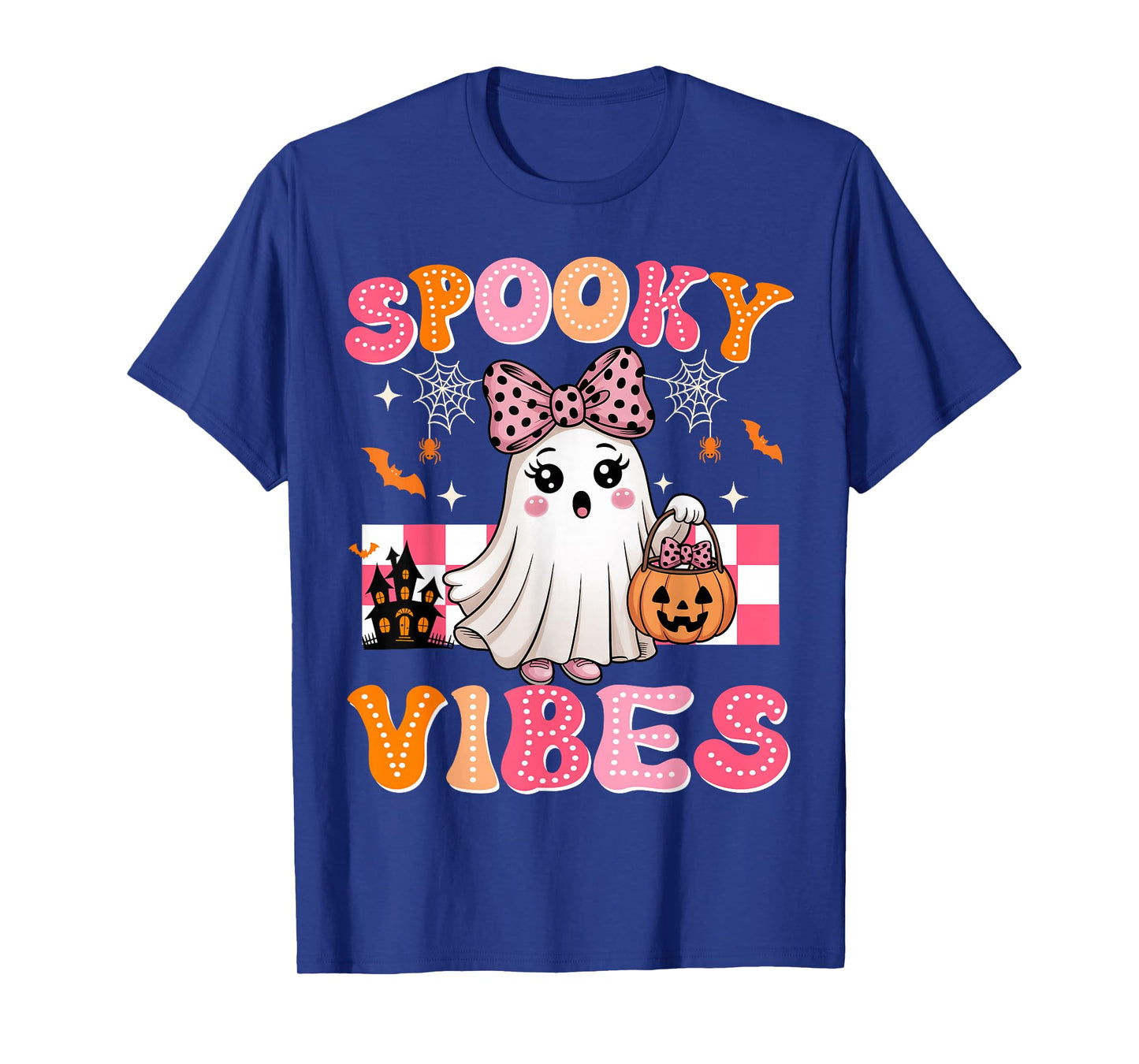 Funny Boo Ghost Pumpkin Halloween Spooky Season T-Shirt