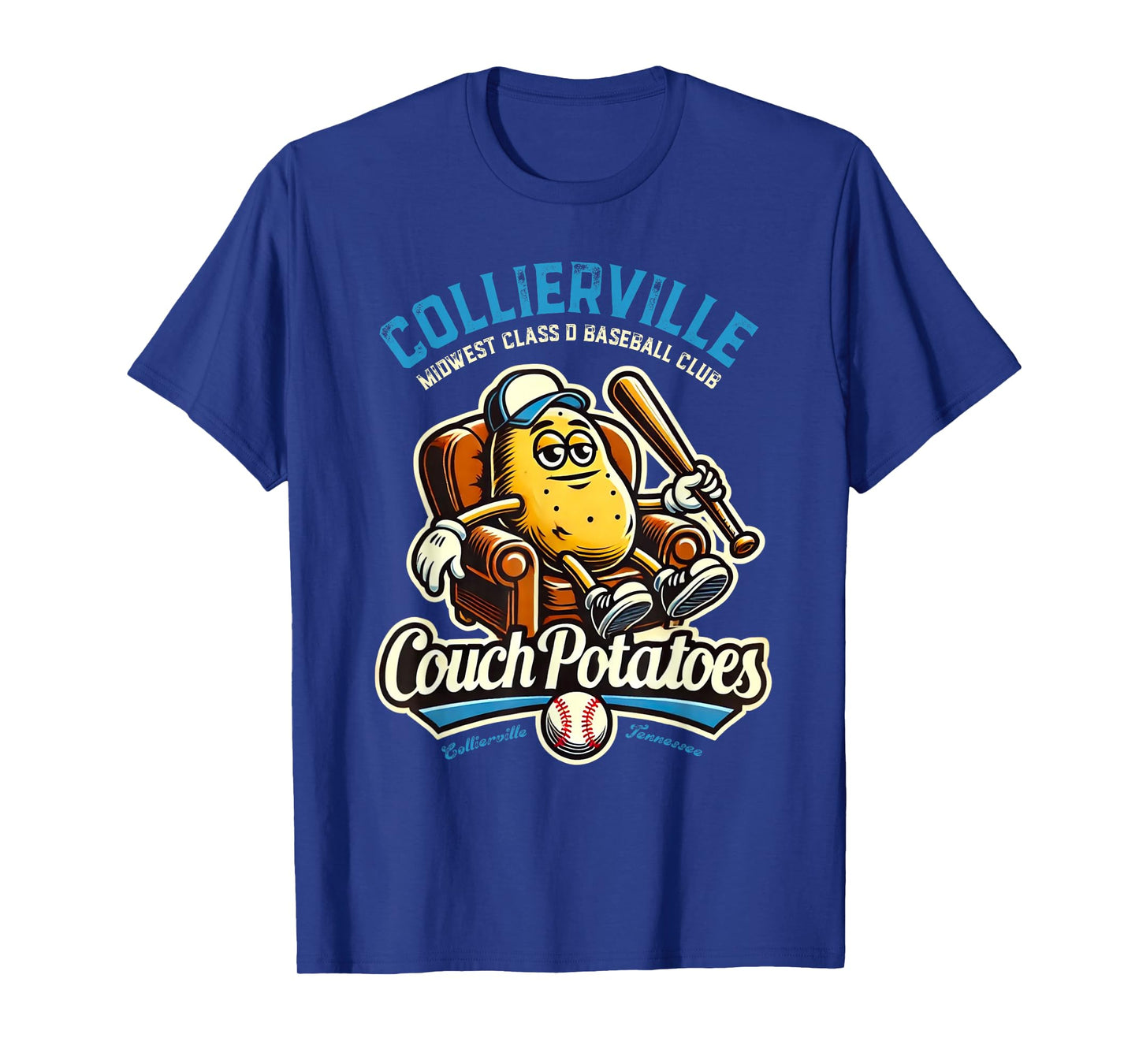 Minor League Baseball Collierville Couch Potatoes T-Shirt