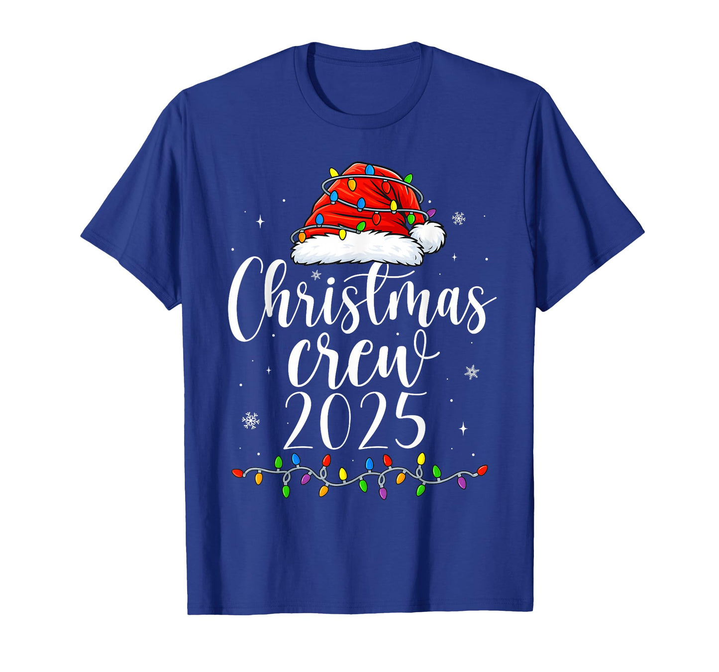 Family Christmas Crew 2025 Matching Xmas Men Women Kids T-Shirt