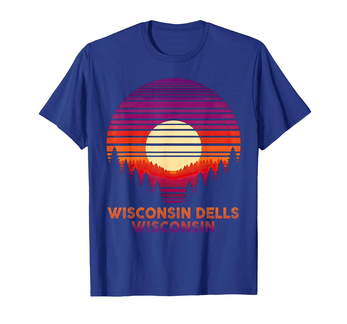 Vintage Wisconsin Dells Wisconsin WI Retro 80s 90s Graphic T-Shirt