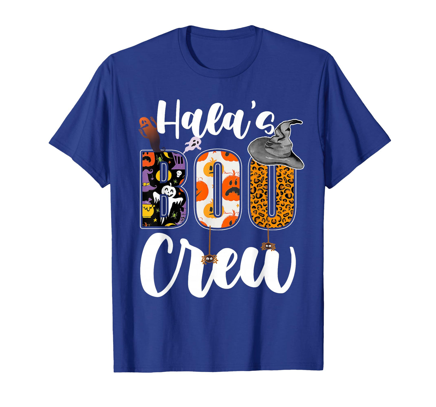 Hala's Boo Crew Halloween Aunt Nephew Niece Matching T-Shirt