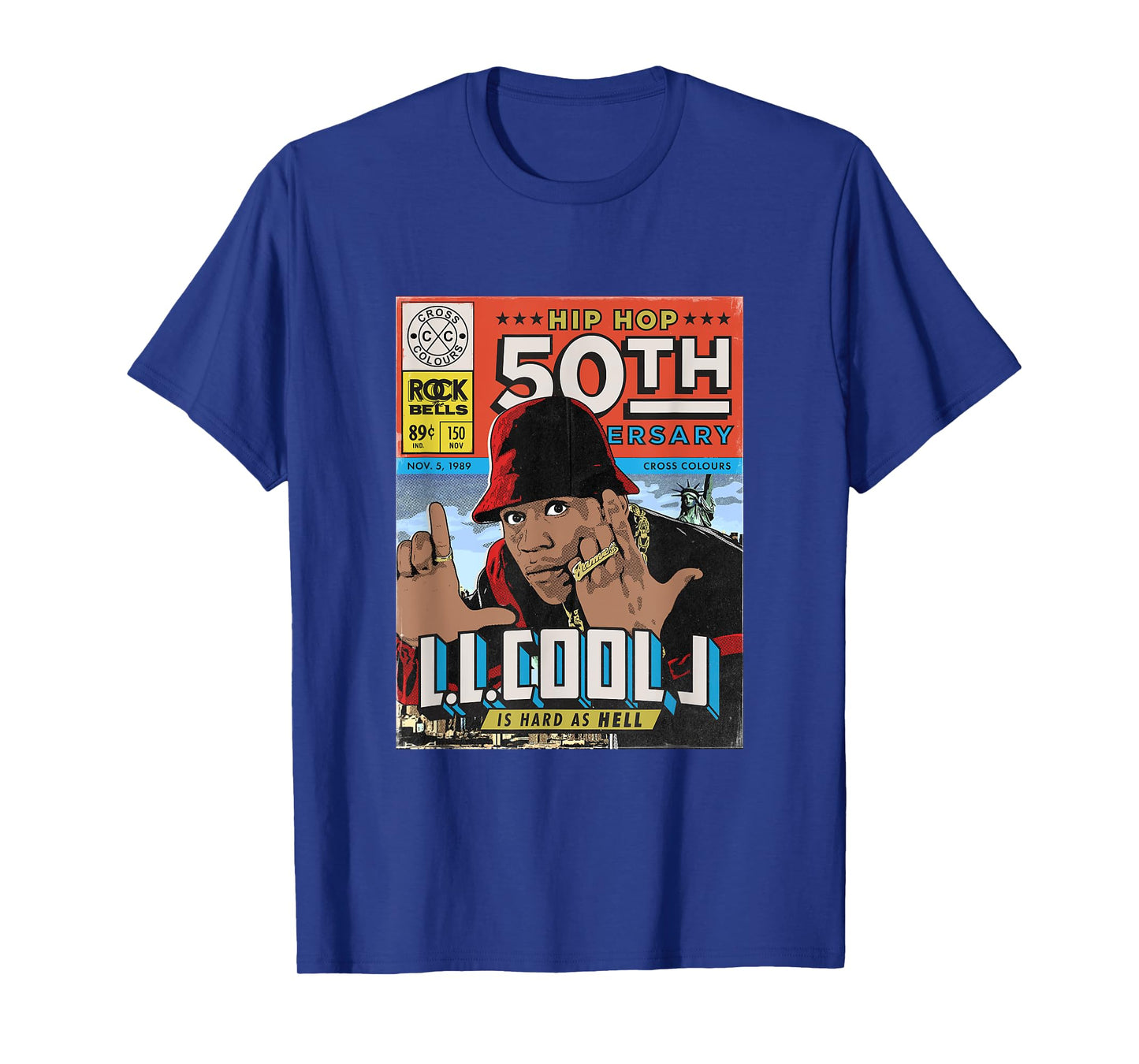 LL Cool J | 1990's R&B Music Artists | Hip Hop 50Th Edition T-Shirt