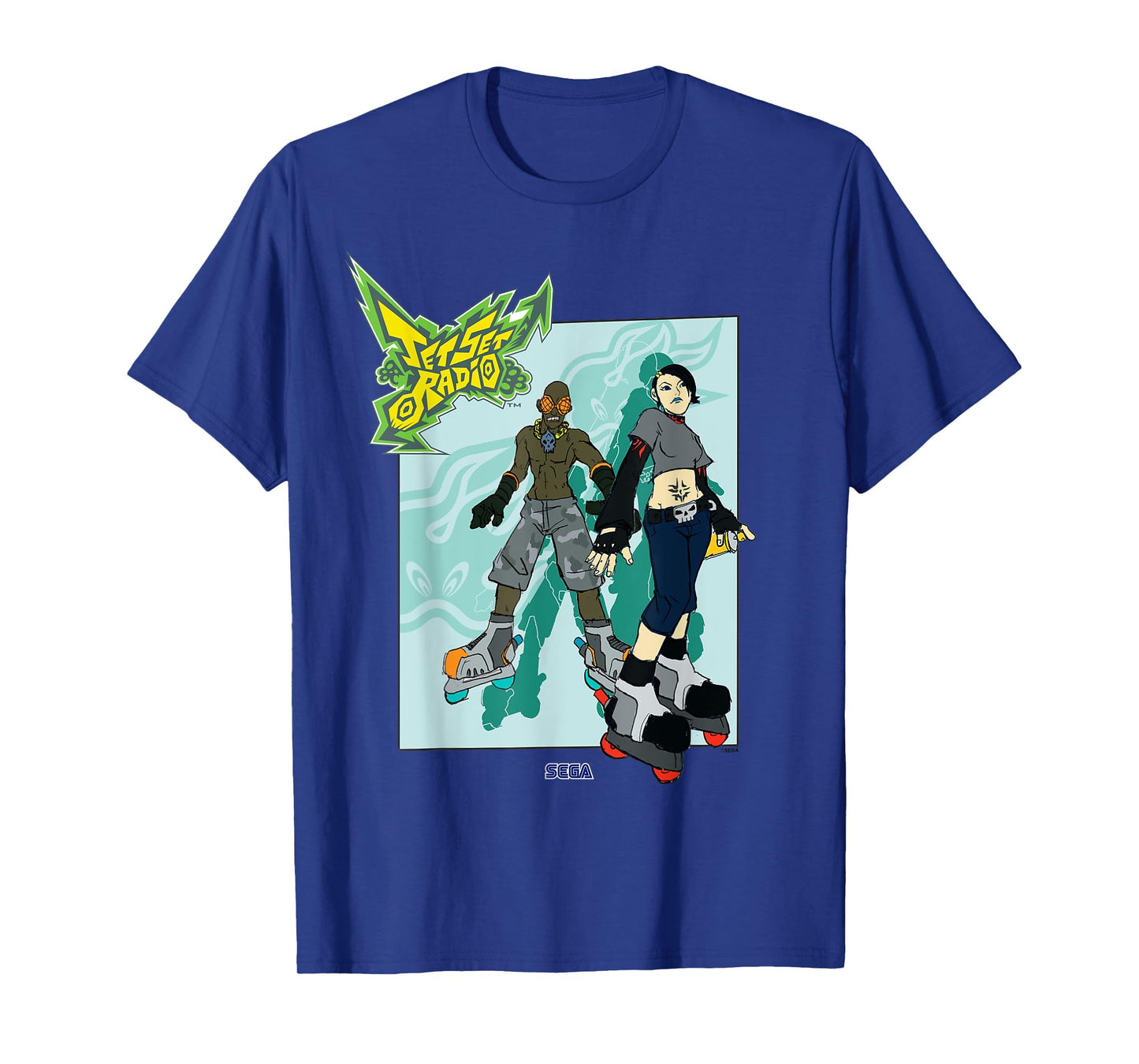 Jet Set Radio duo Garam, Cube SEGA Dreamcast video game T-Shirt