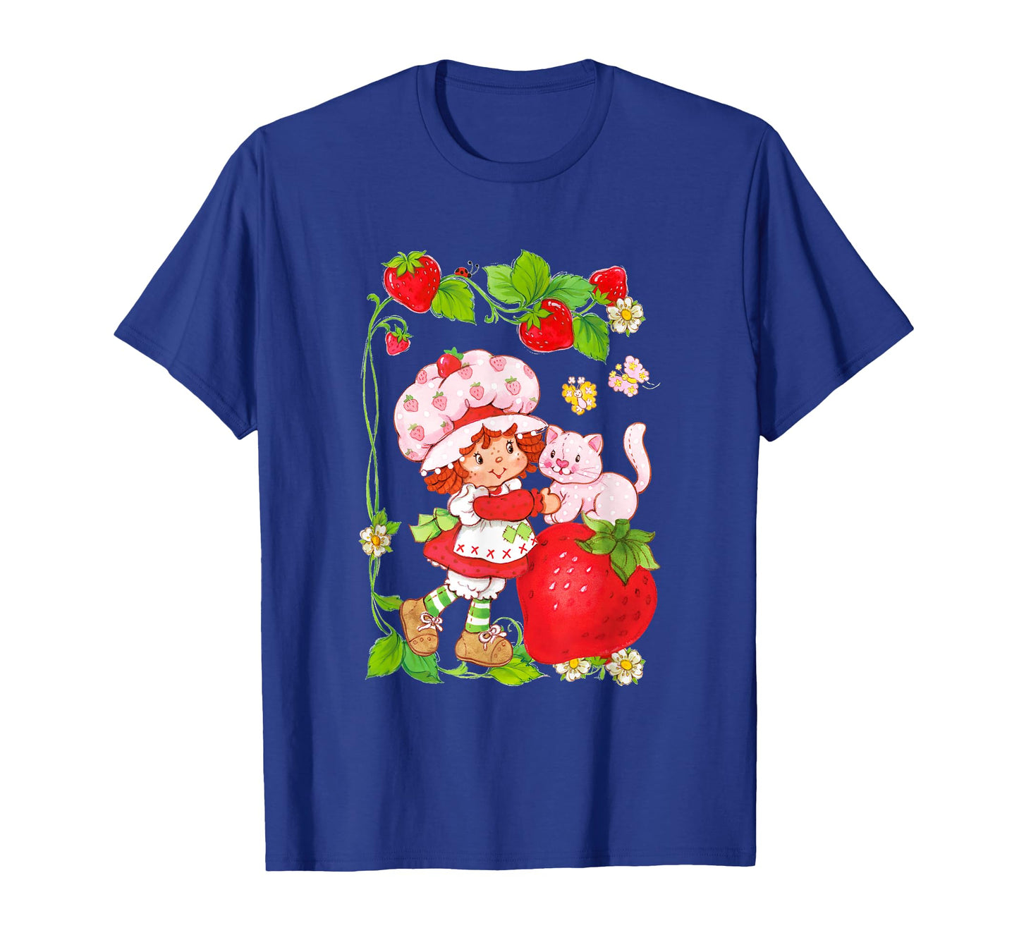 Strawberry Shortcake & Kitty Berry Picking Vintage T-Shirt
