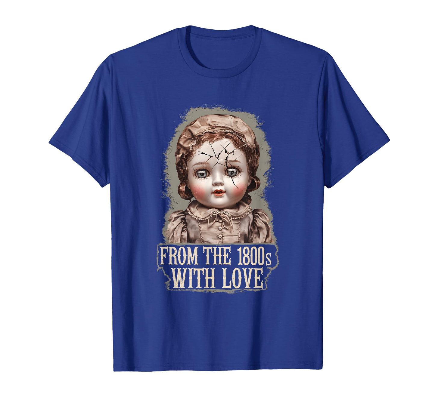 Vintage Porcelain Doll Collector Tee β Antique Creepy Art T-Shirt