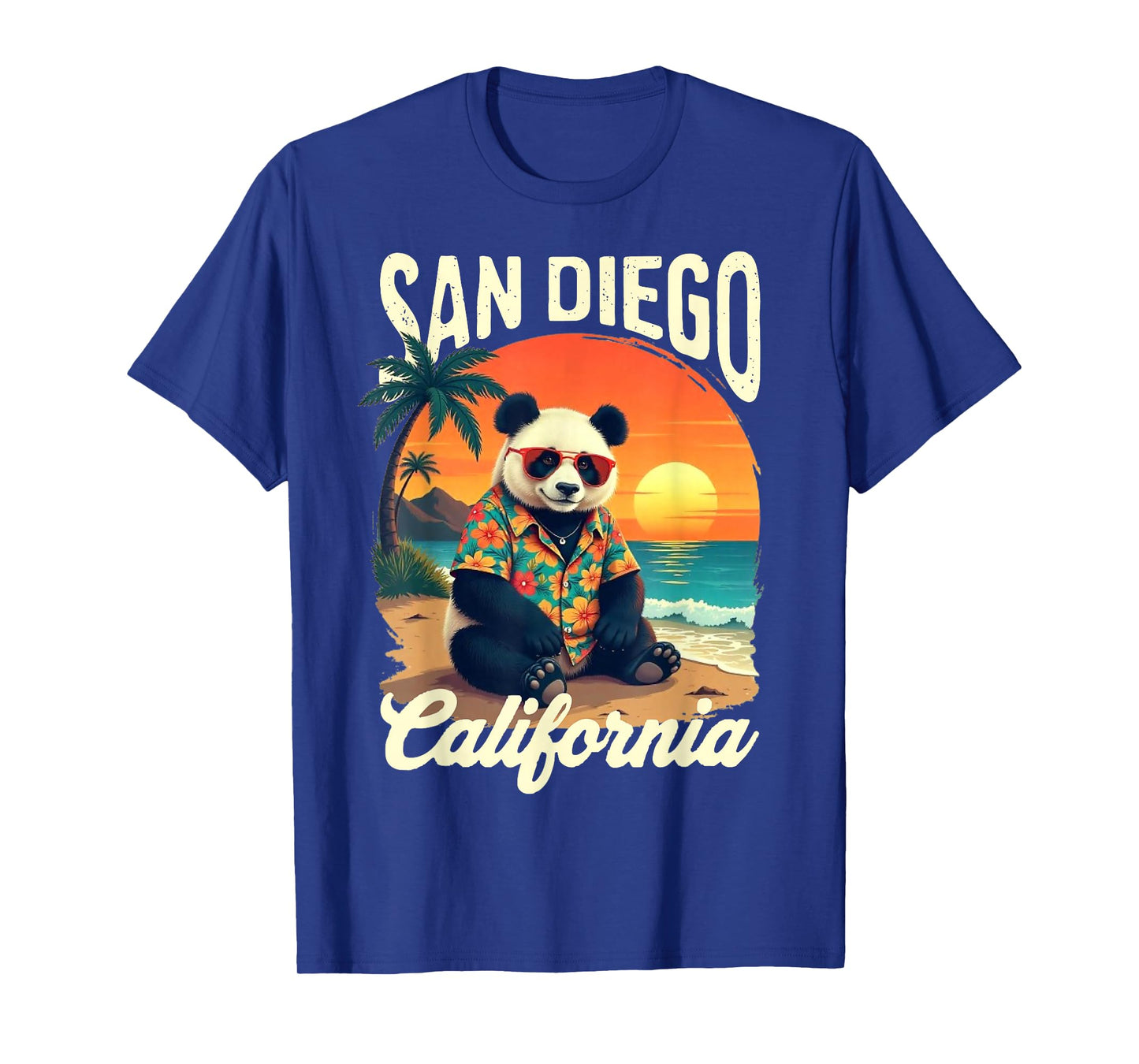 California Panda Zoo San Diego New Year 2025 Family Vaction T-Shirt