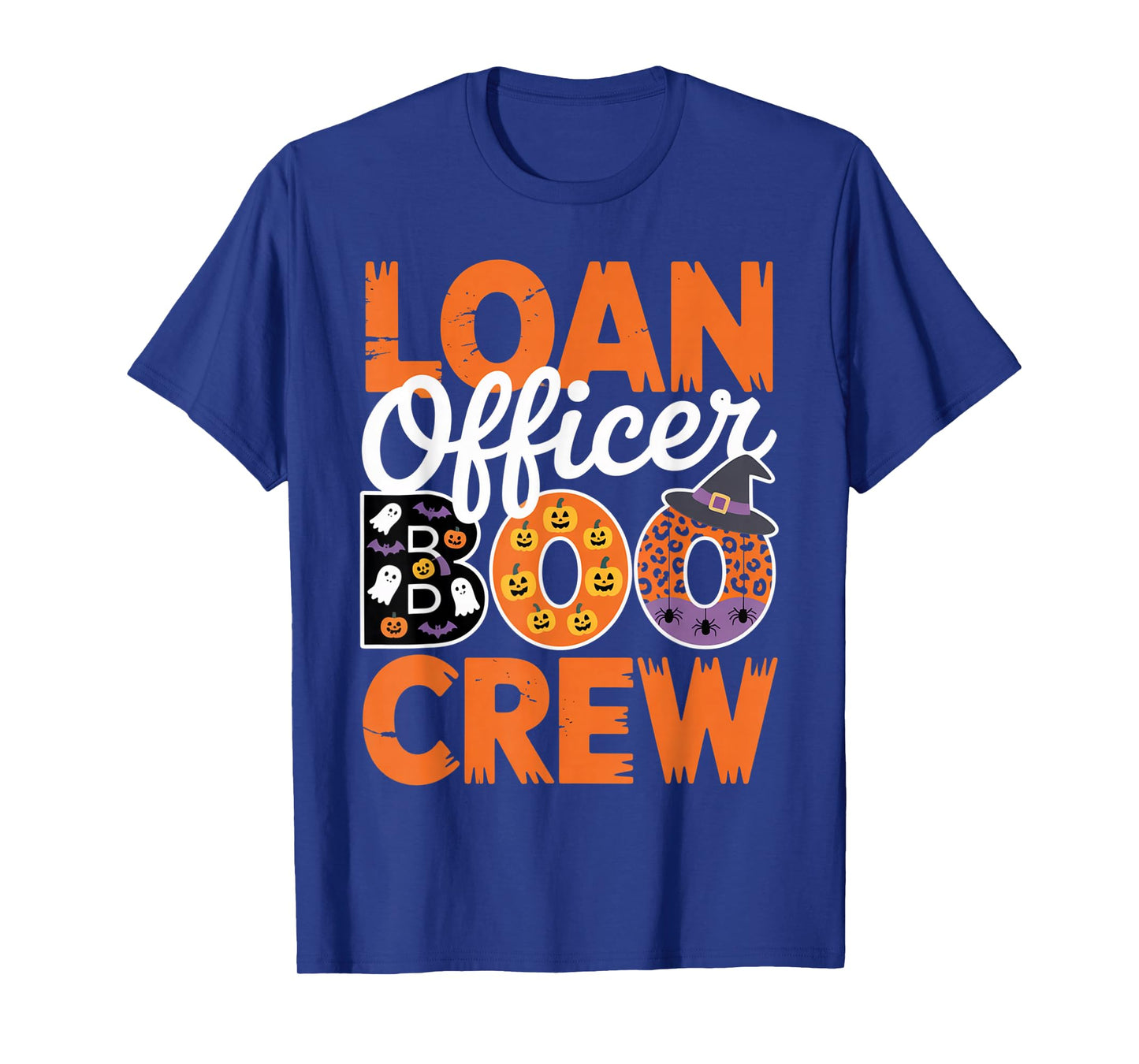 Loan Officer Boo Crew Halloween Matching Spooky Outfit T-Shirt