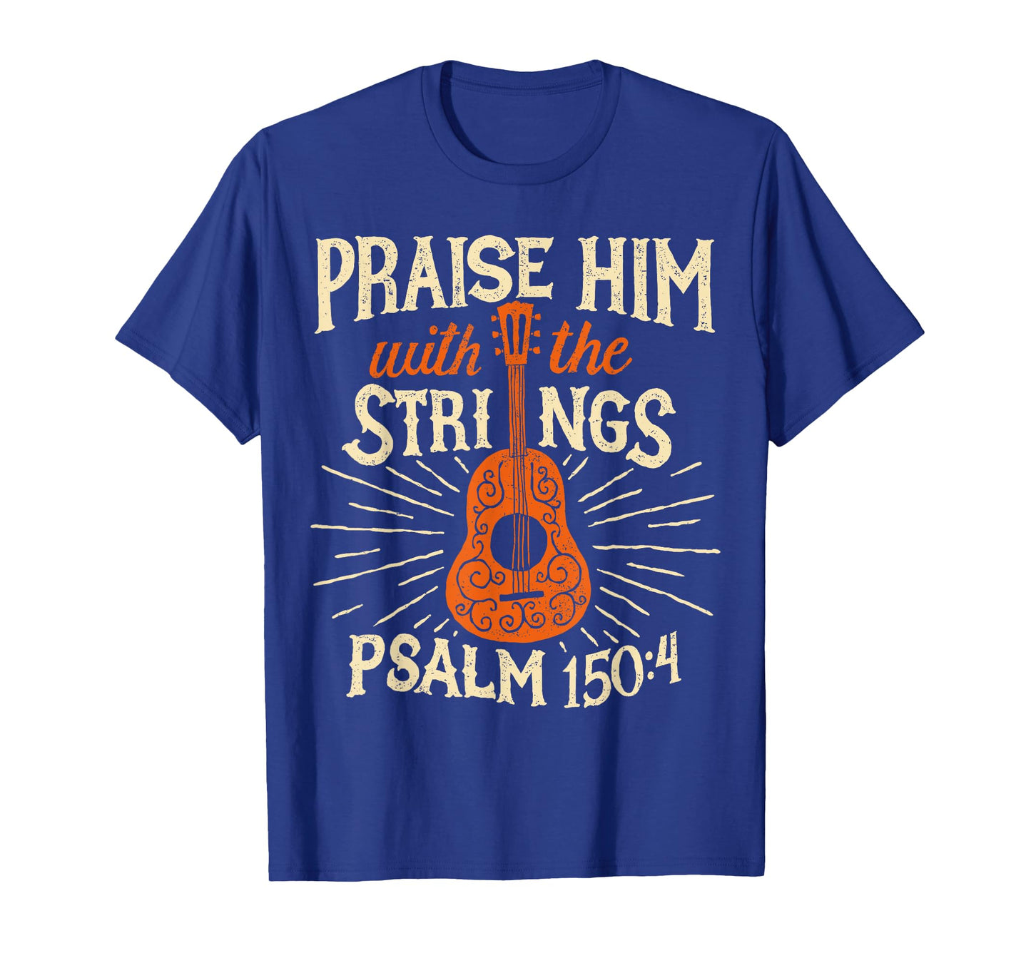 Guitarists Praise Him With The Strings Acoustic Guitar Music T-Shirt