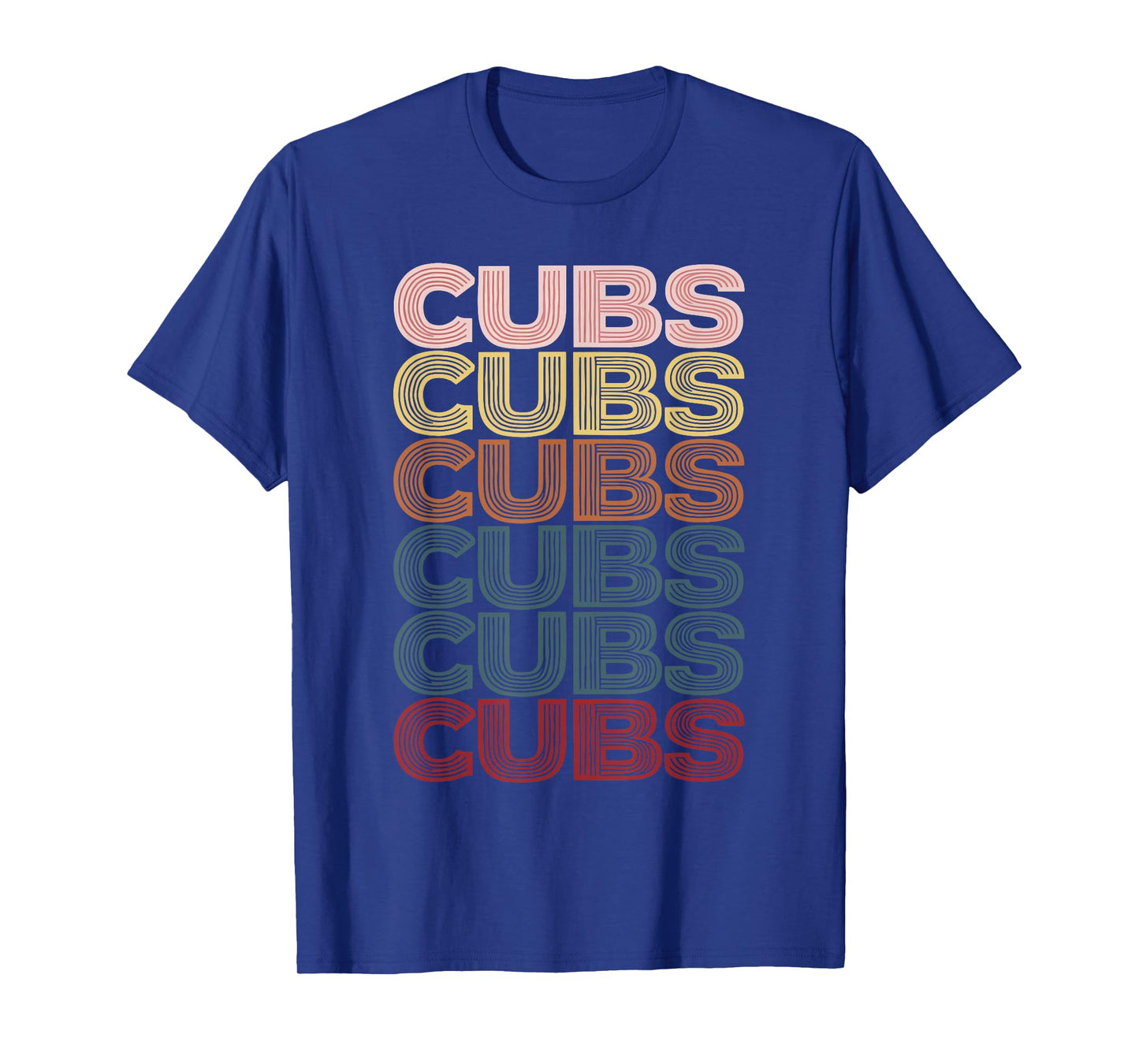 Retro Cubs Name Throwback Vintage T-Shirt