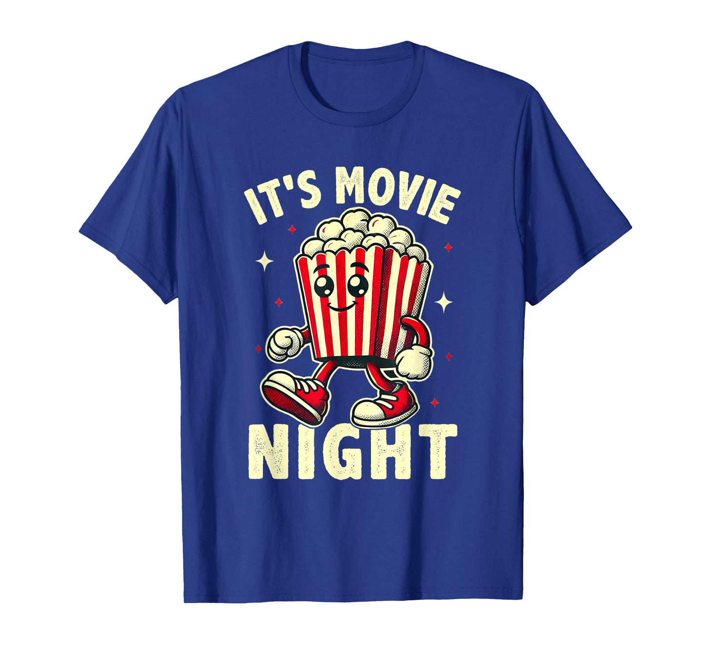 It's Movie Night Retro Family Movie Night T-Shirt