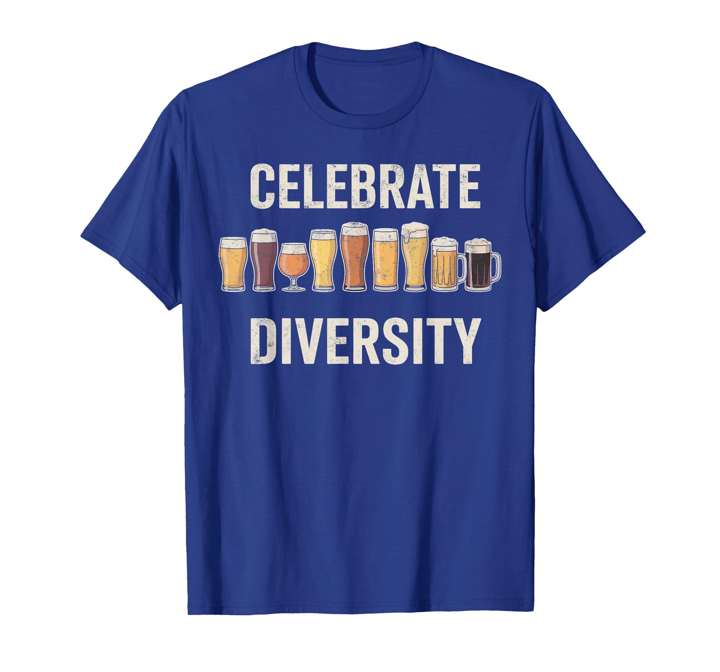 Celebrate Diversity Funny Brewing Brewer Craft Beer Hobby T-Shirt