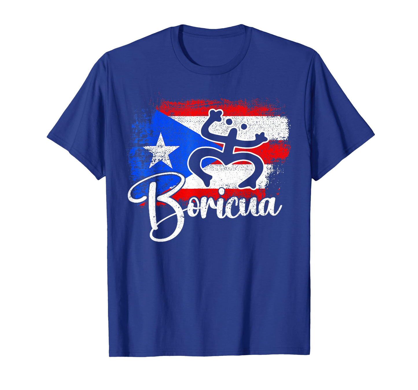 Boricua Puerto Rico Flag Puerto Rican Frog Men Women Kids T-Shirt