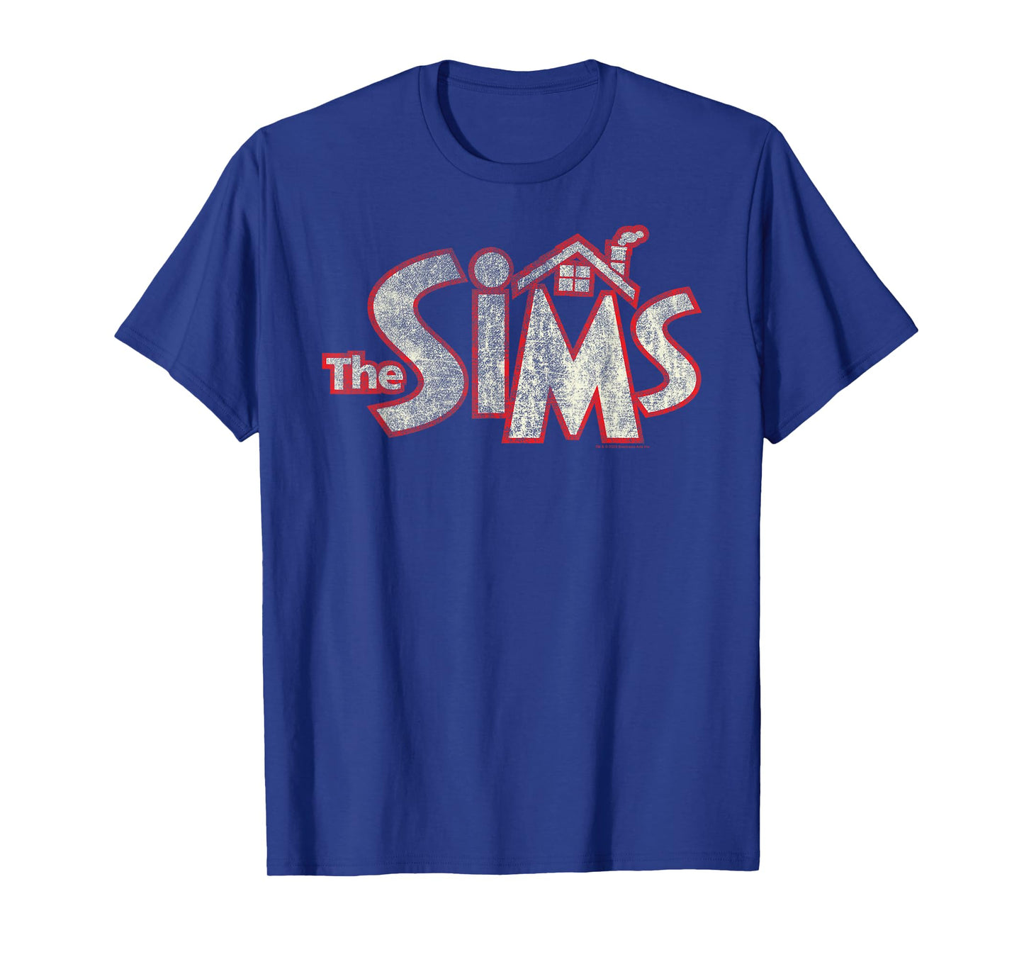 The Sims Vintage Distressed The Sims Logo Video Game T-Shirt