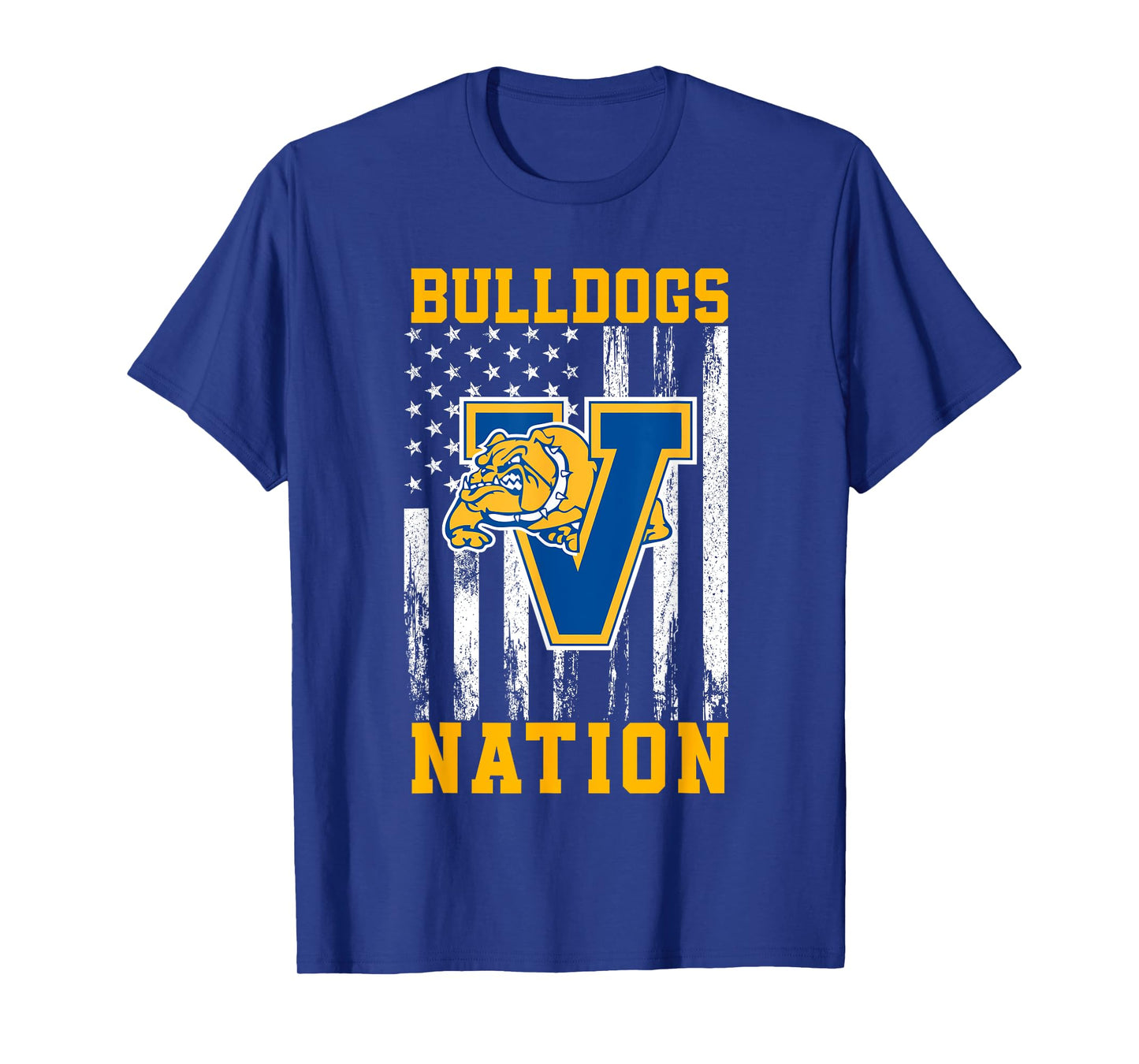 Venus Bulldogs Logo Nation HS T-Shirt