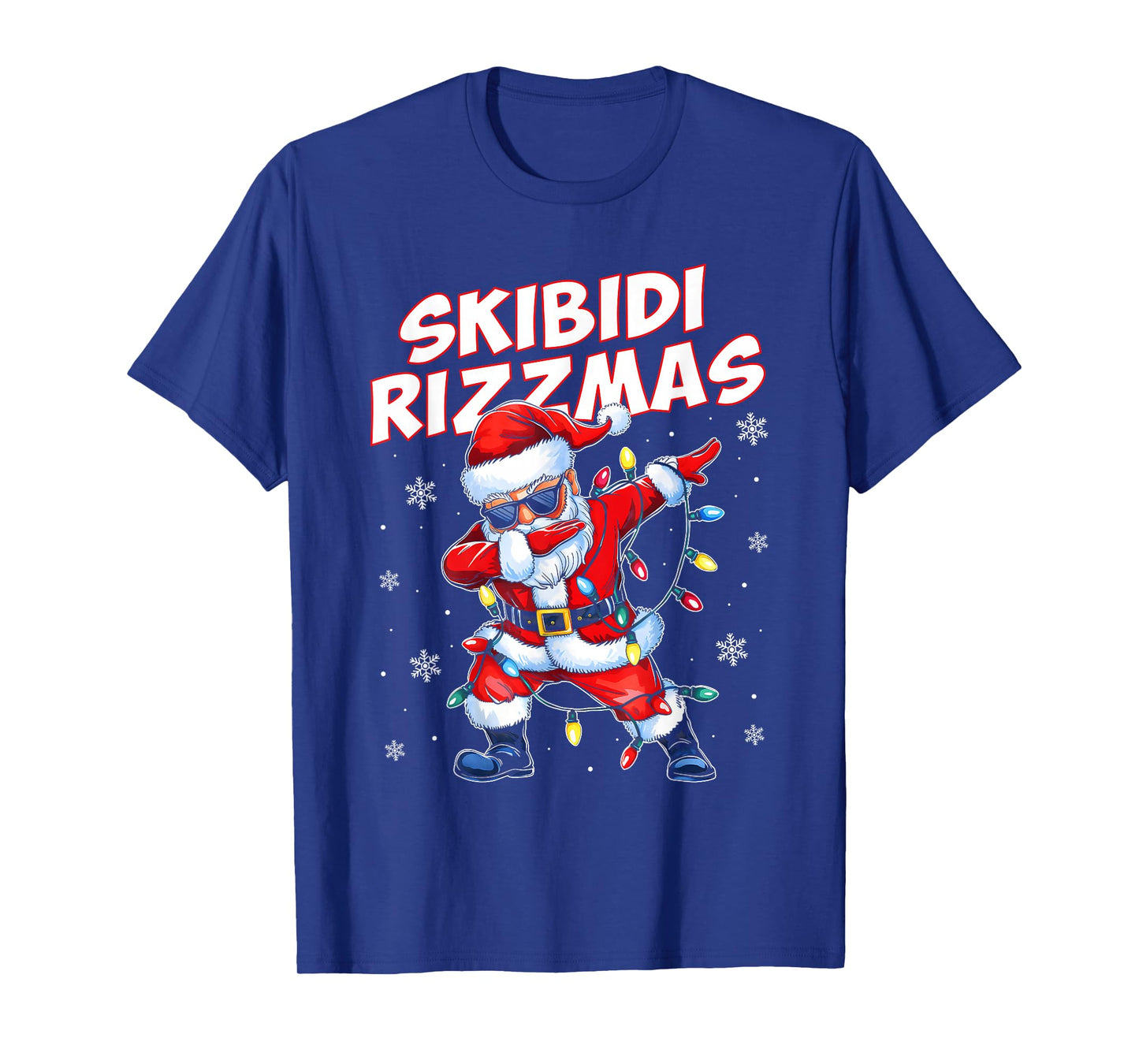 Skibidi Rizzmas Christmas Rizz Santa Claus Charisma Kid Cool T-Shirt