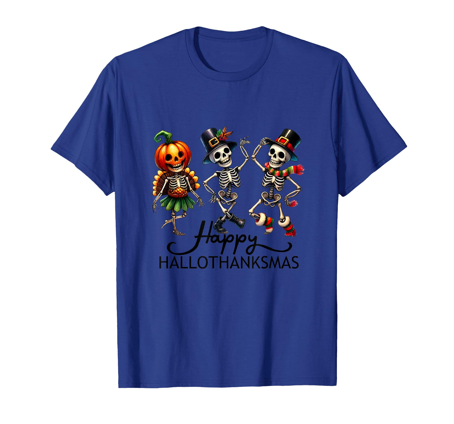 Amazing Spooky Creepy Halloween Christmas Design T-Shirt