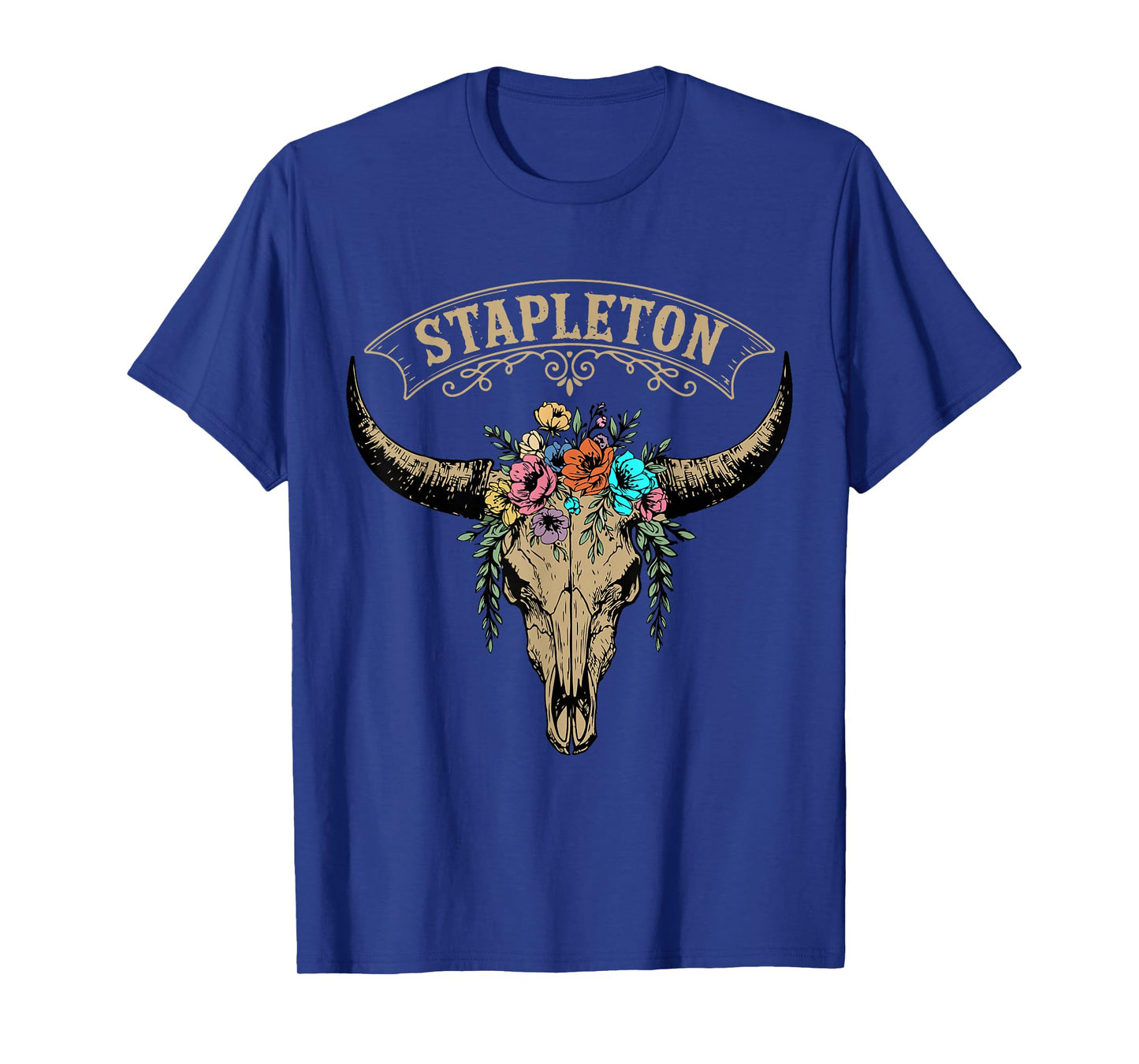Vintage Stapleton Last Name Personalized Stapleton Flower T-Shirt