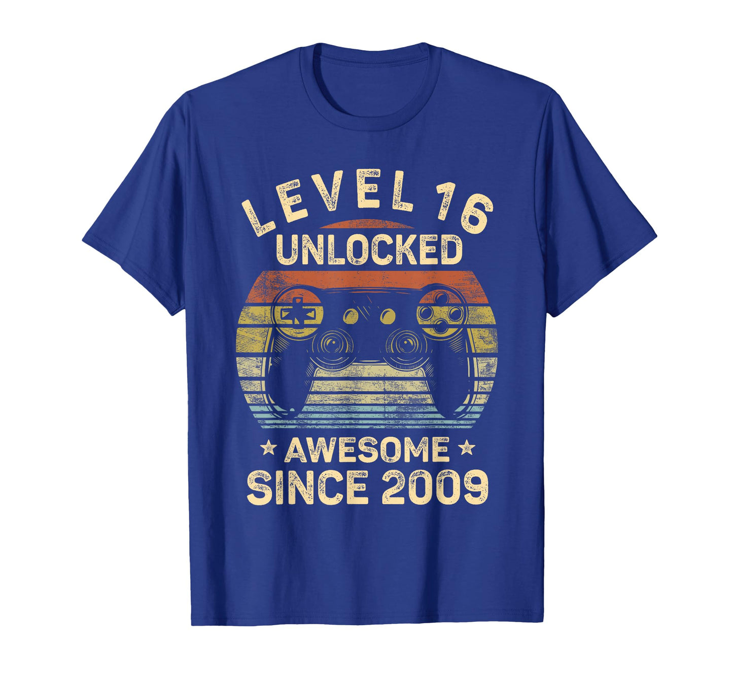 Level 16 Unlocked 16th Birthday 16 Year Old Gifts Gamer Bday T-Shirt