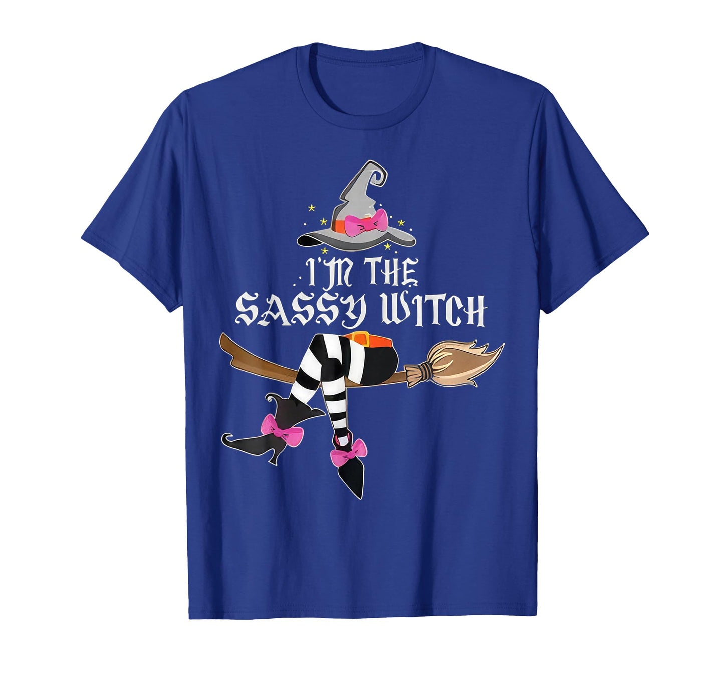 I'm The Sassy Witch Halloween Matching Group Costume Women T-Shirt