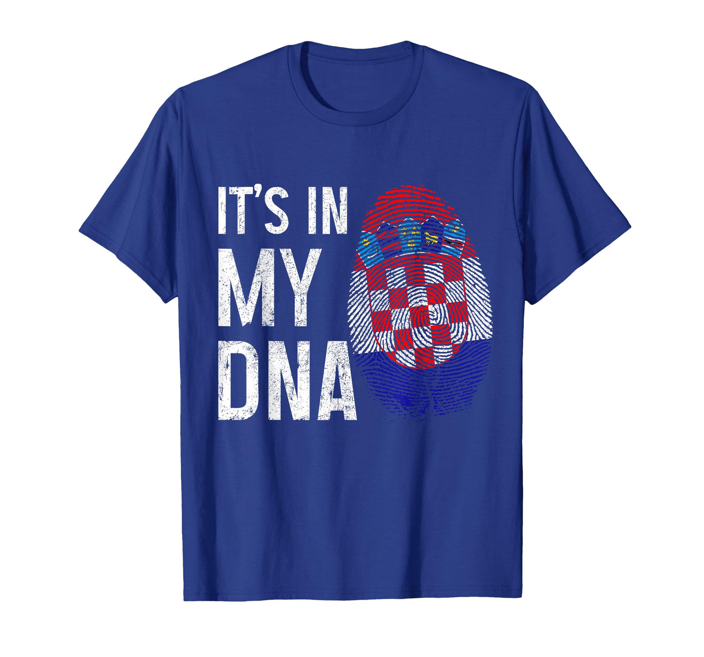 Croatia It's In My DNA Croatian Flag Pride Heritage T-Shirt