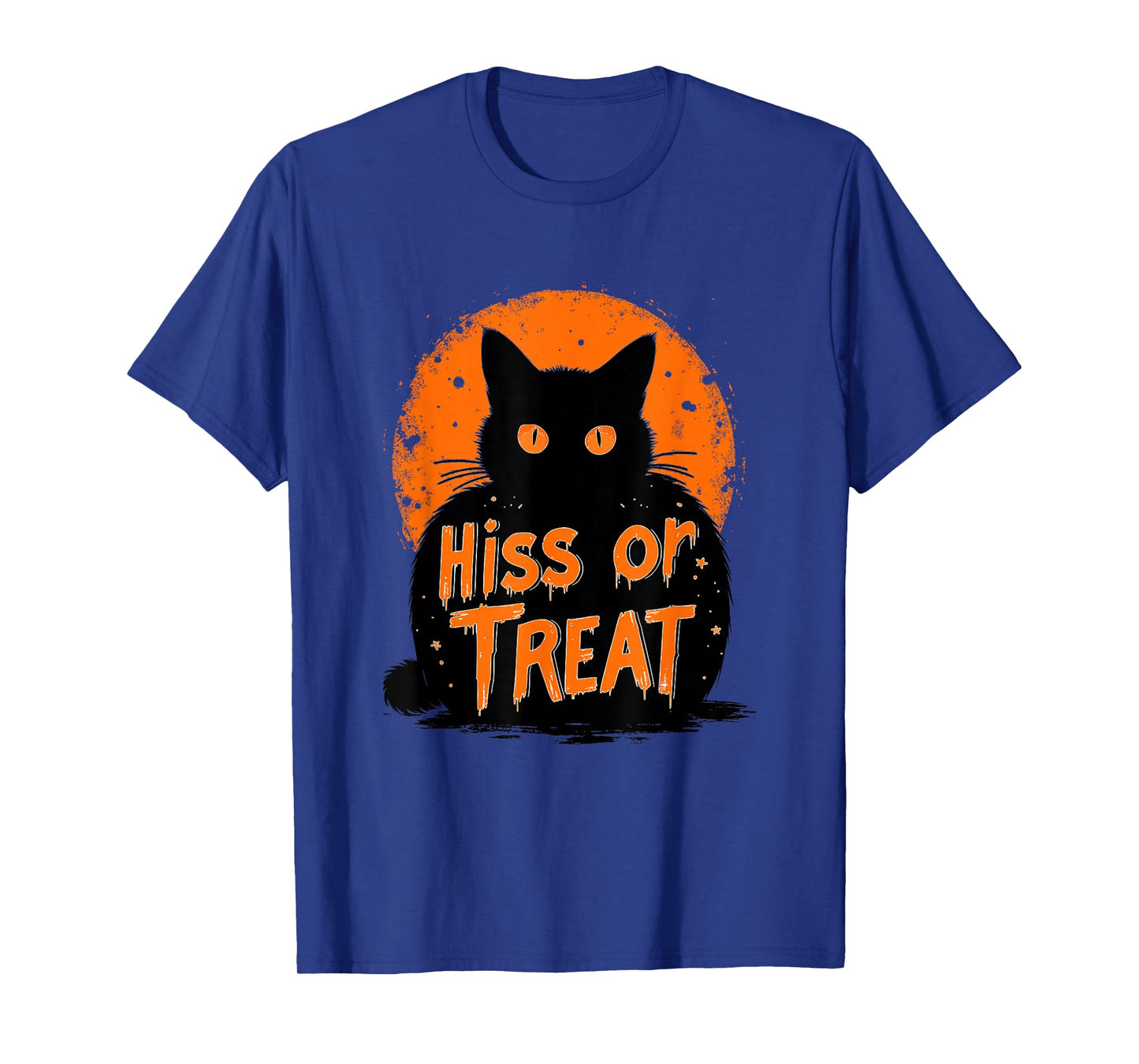 Hiss or Treat β Funny Halloween Black Cat Costume Gift T-Shirt