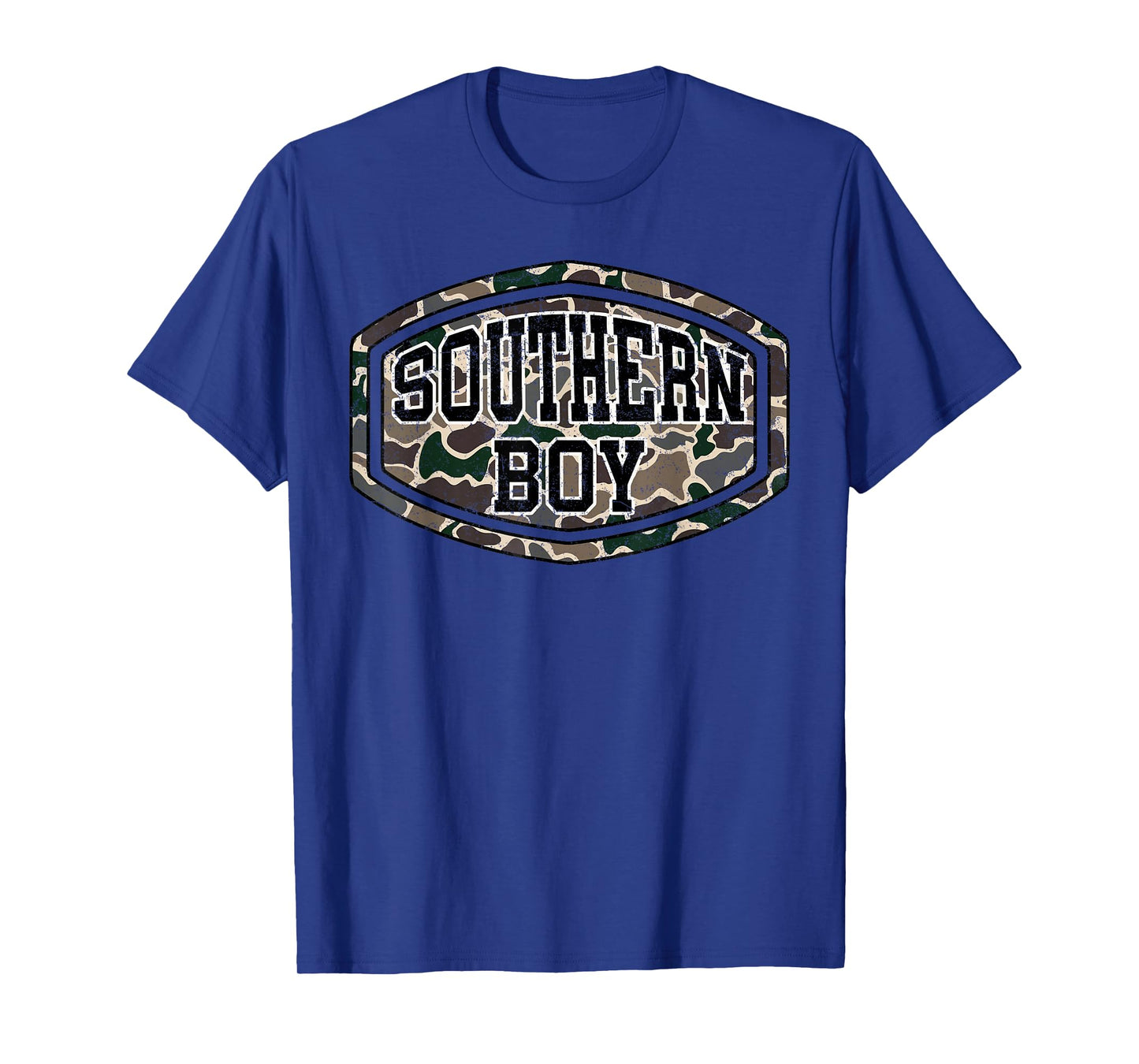 Retro Camo Southern Boy Camouflage Southern Vibes Boys Kids T-Shirt