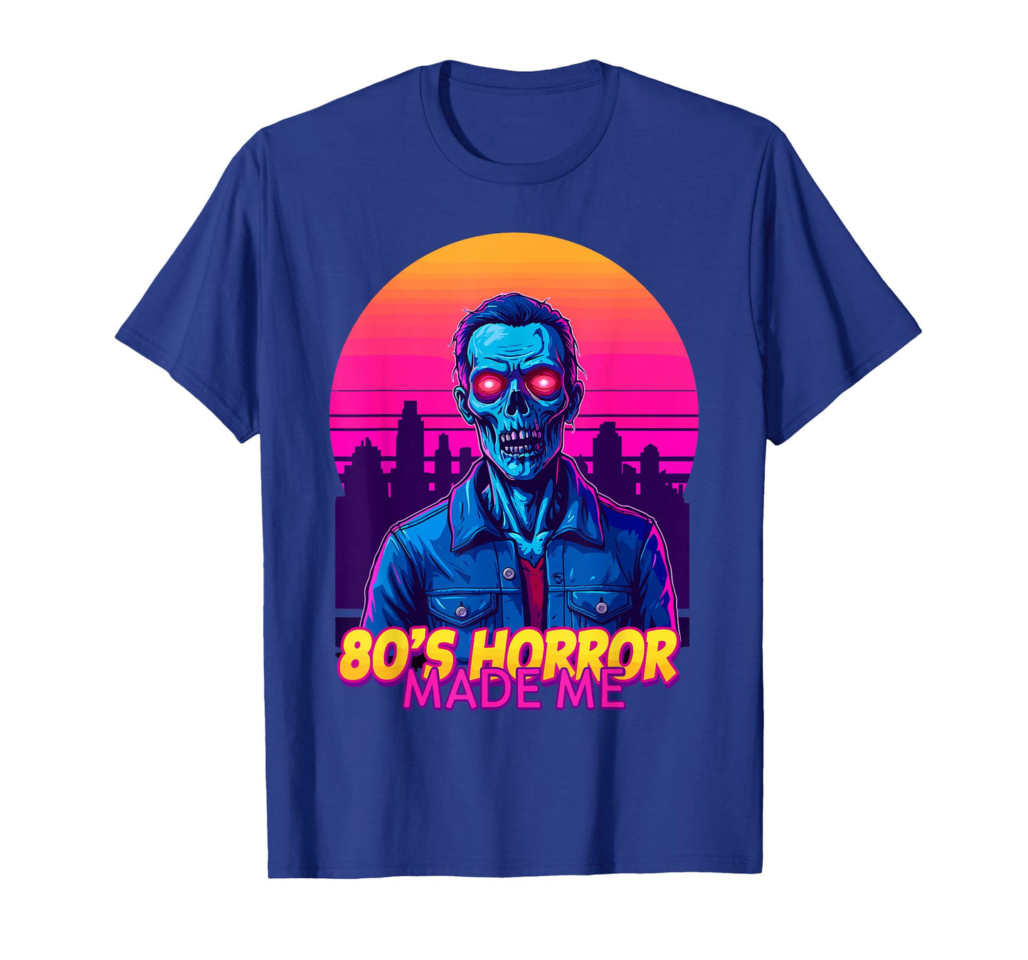 80s Horror Undead Retro Movie Enthusiast Halloween T-Shirt