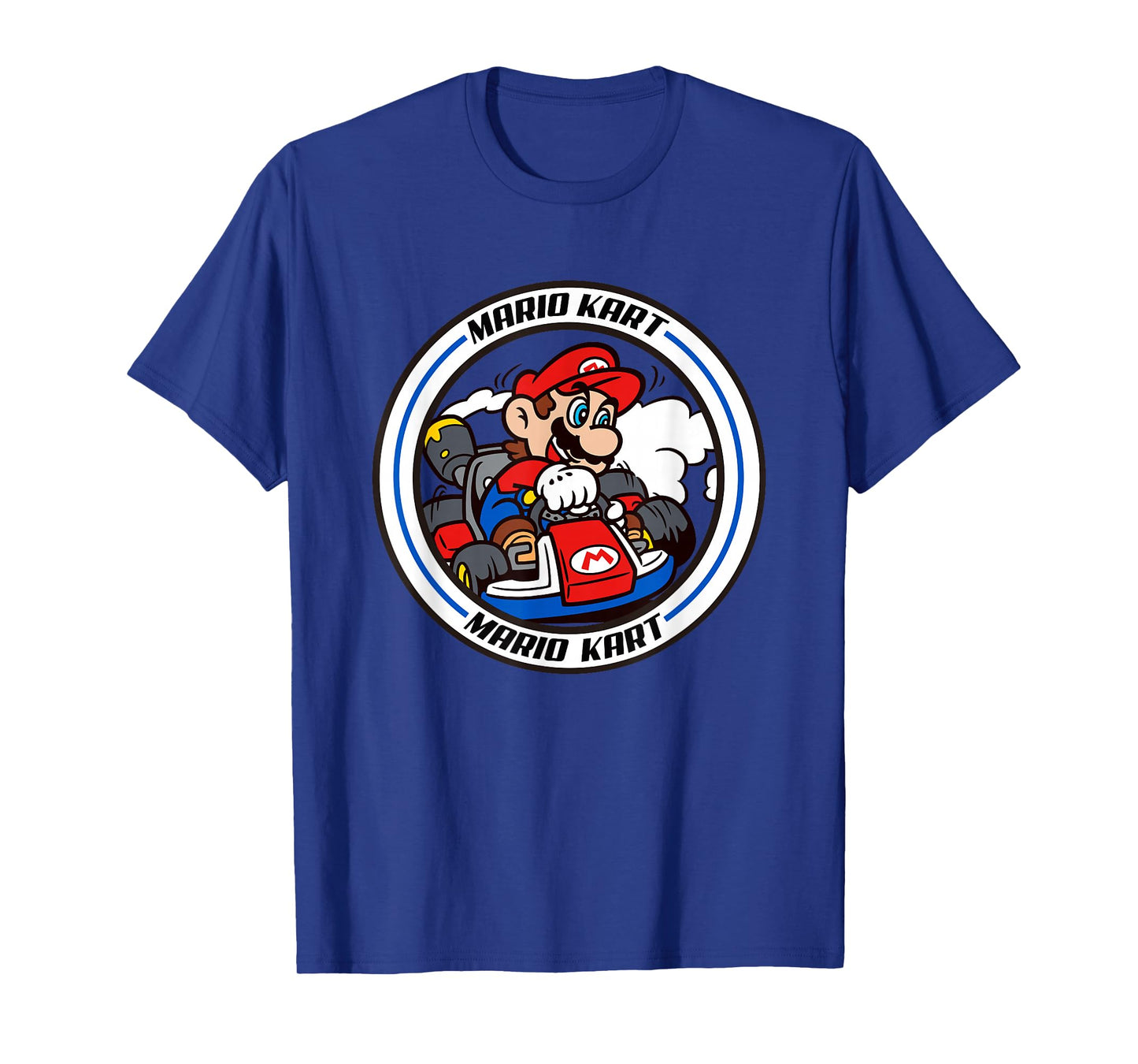 Mario Kart Speed Racer Classic Mario Circle T-Shirt