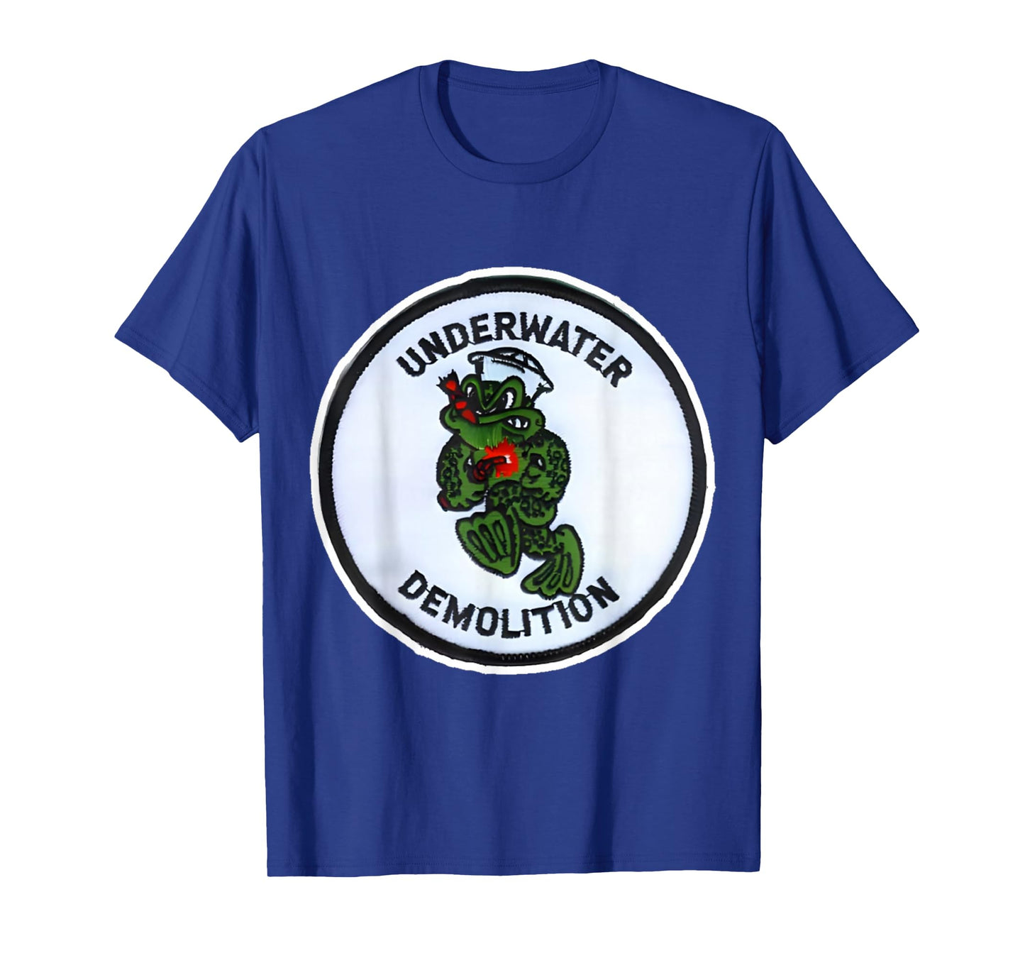 WWII UDT Frogman Underwater Demolitions Team Patch T-Shirt