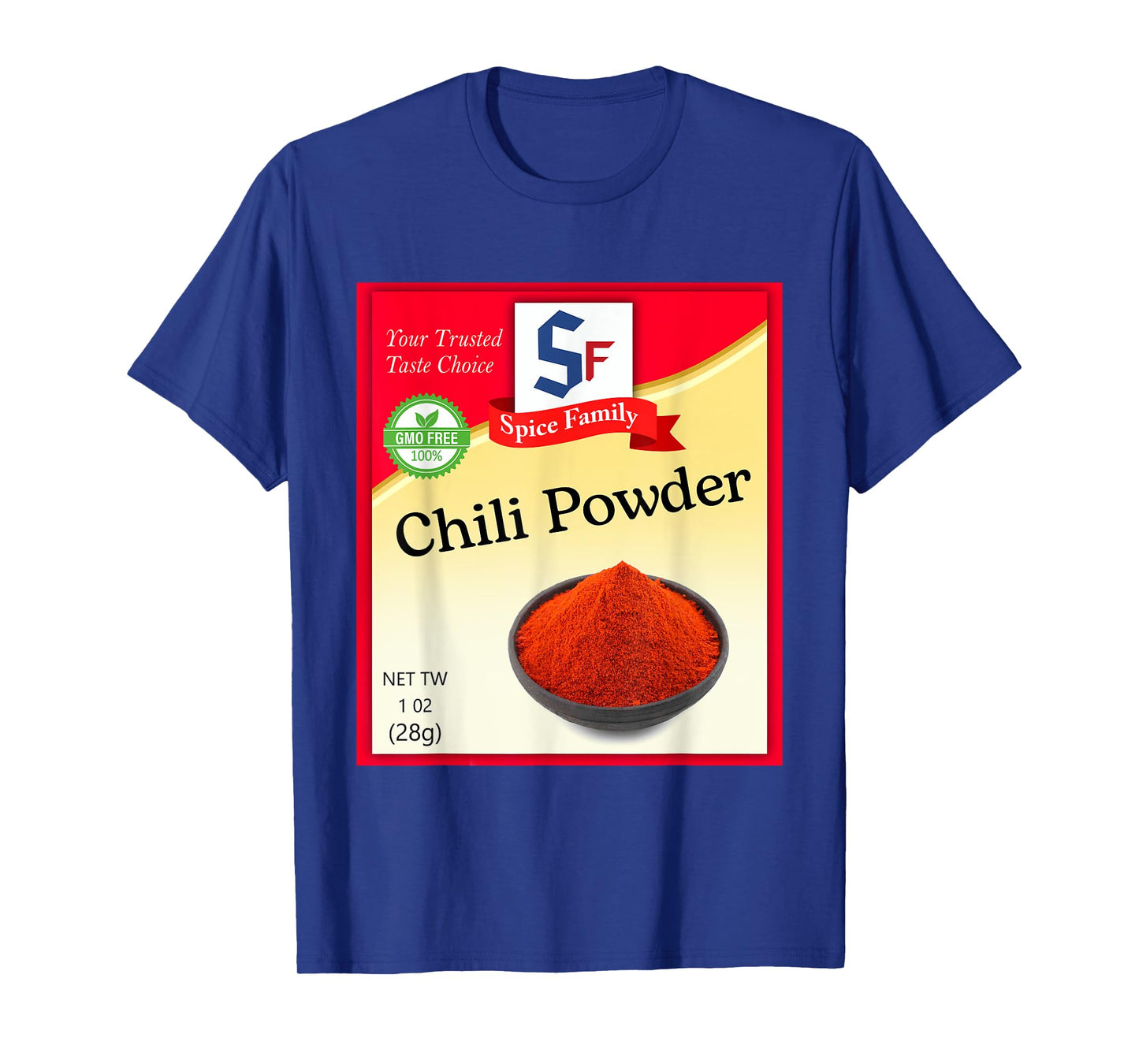 Chili Powder Condiment Costume Holiday Spice Costumes T-Shirt