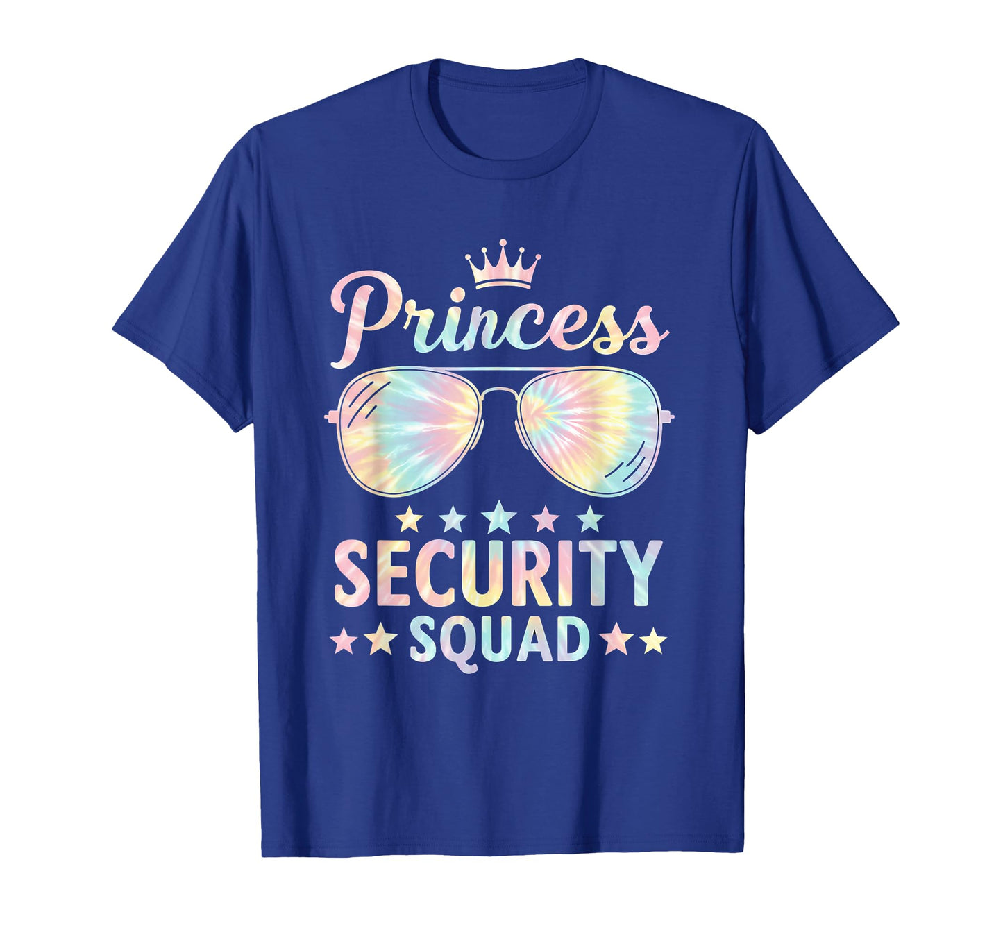 Princess Security Protection Retro Castle Matching Family T-Shirt