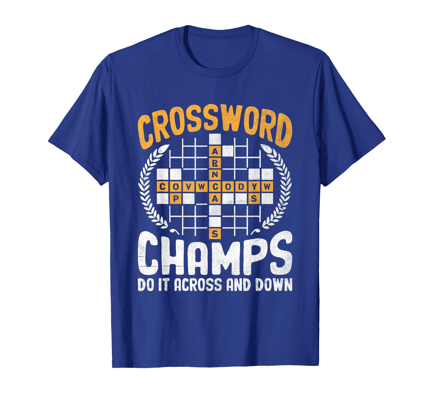 Funny Vintage Crossword Puzzle Solvers Word Nerd Lover T-Shirt
