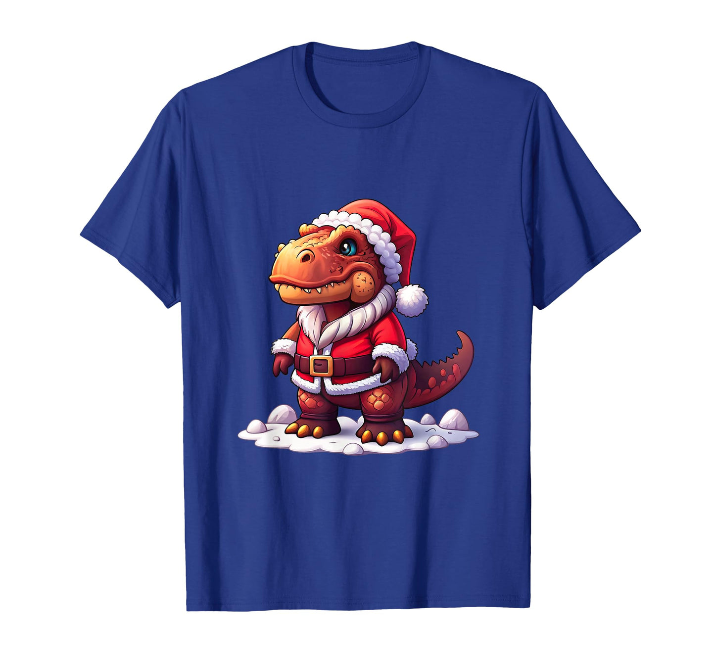 Santa-Saurus Rex β Festive Christmas Dinosaur T-Shirt