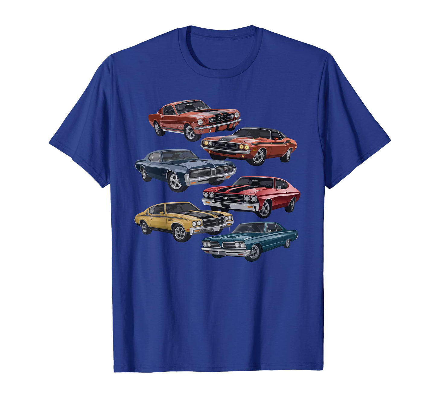 Vintage Muscle Car Artwork for Car Show Enthusiasts T-Shirt