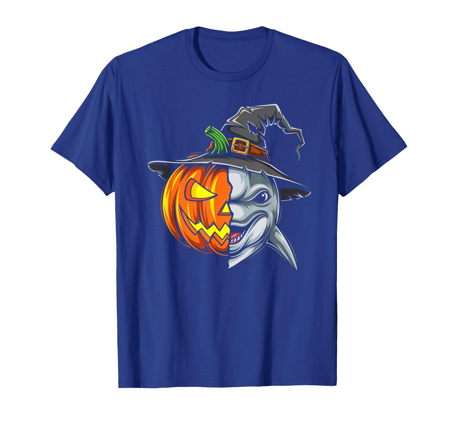 Dolphin Pumpkin Jack O Lantern Halloween Kids Mens Womens T-Shirt