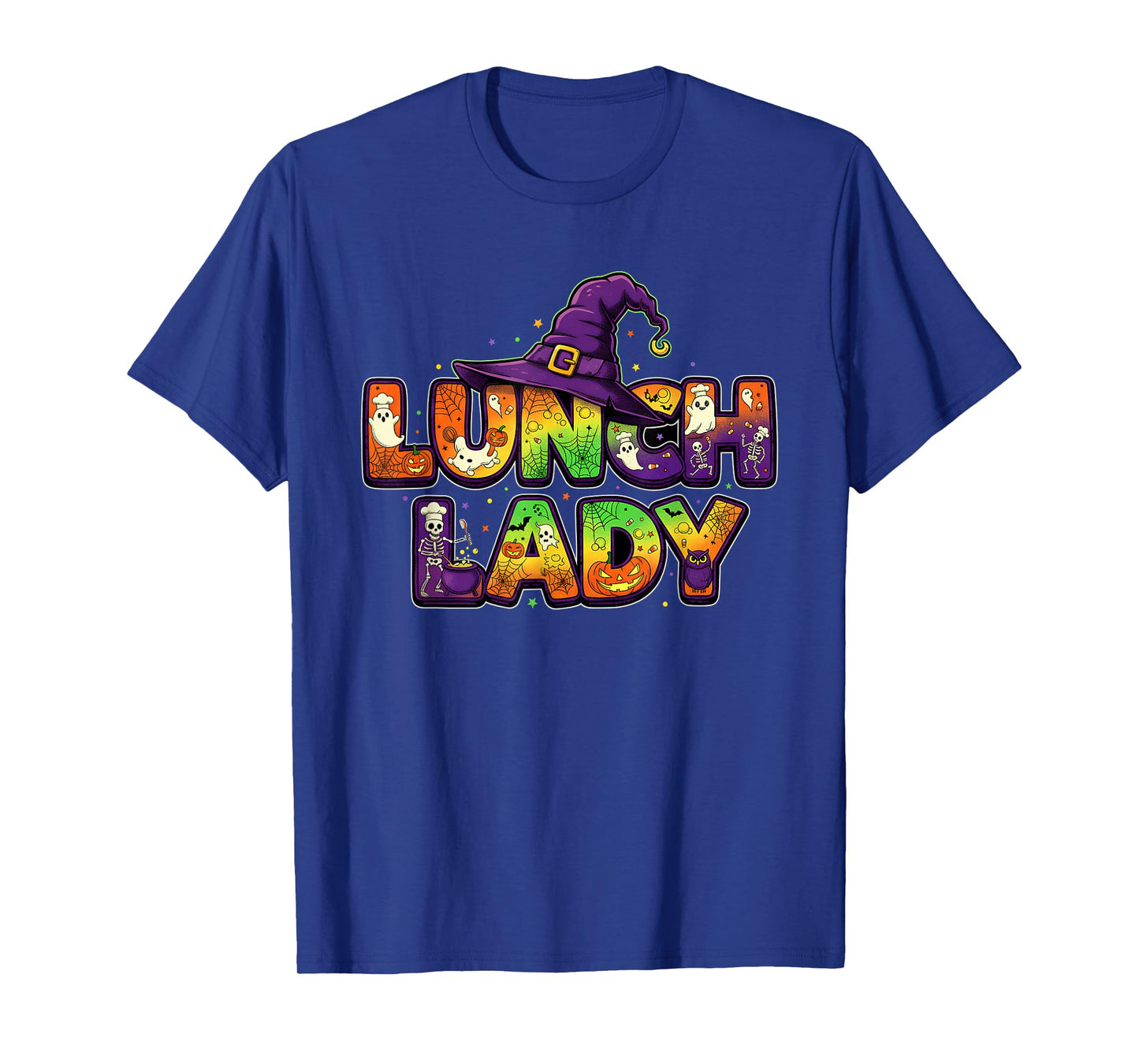 Lunch Lady Halloween Cafeteria Crew T-Shirt