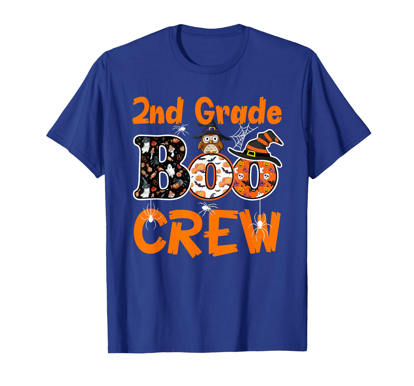 2nd Grade Boo Crew Teacher Student Halloween Costume 2025 T-Shirt