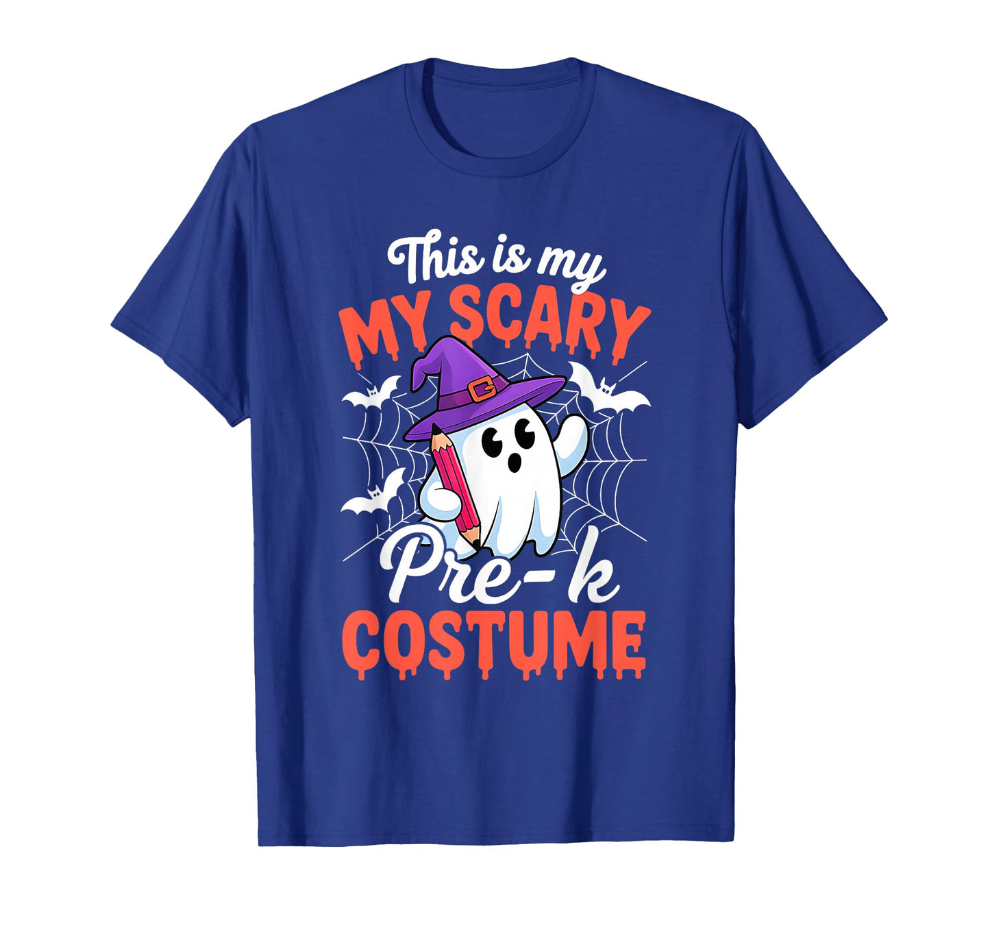 This is My Scary Pre-k Teacher Costume Halloween T-Shirt