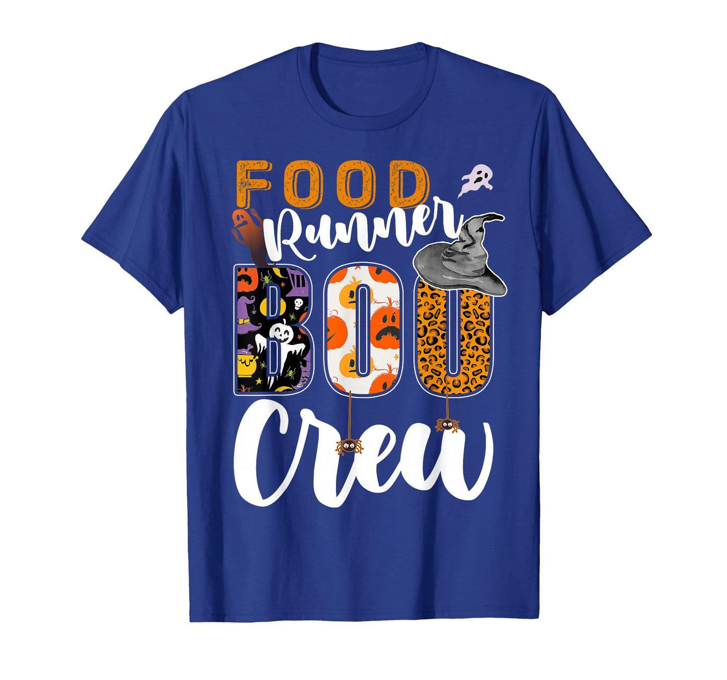 Food Runner Boo Crew Halloween Match Server T-Shirt