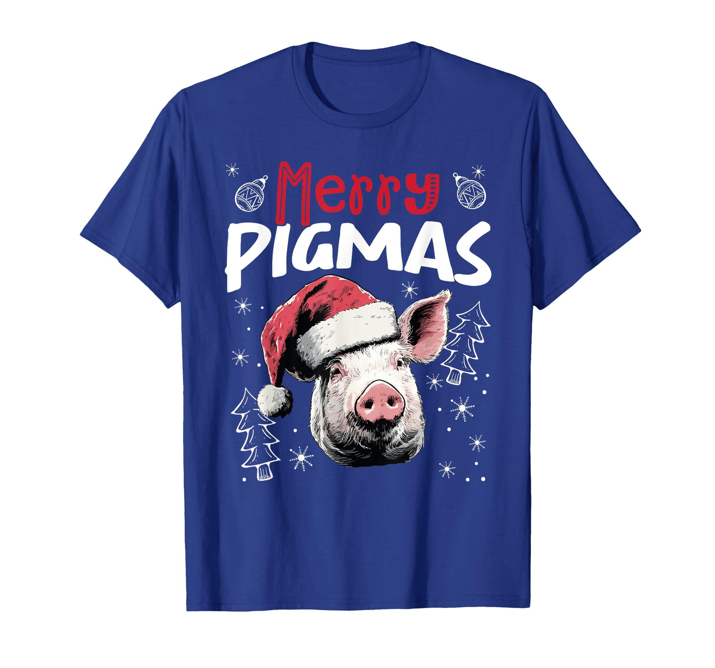 Merry Pigmas Funny Christmas Pig T-Shirt
