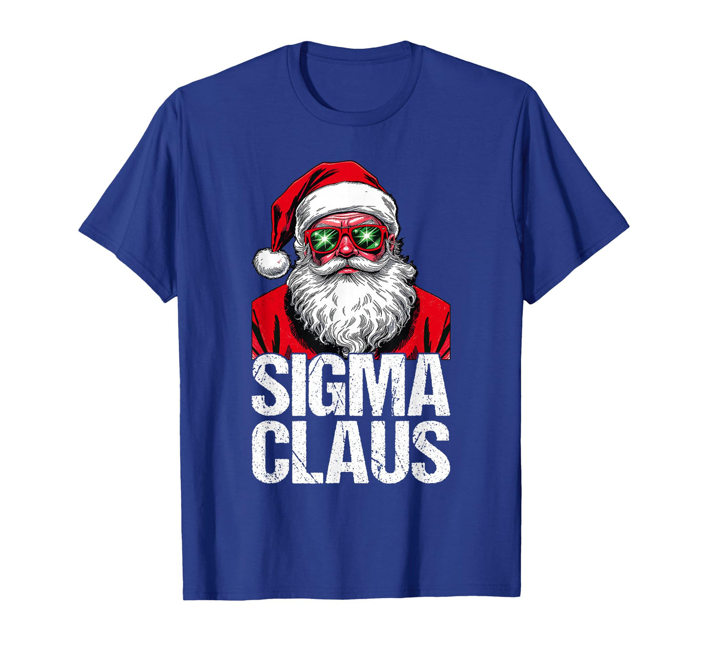 Sigma Claus Santa Funny Christmas Rizz Male for Boys T-Shirt