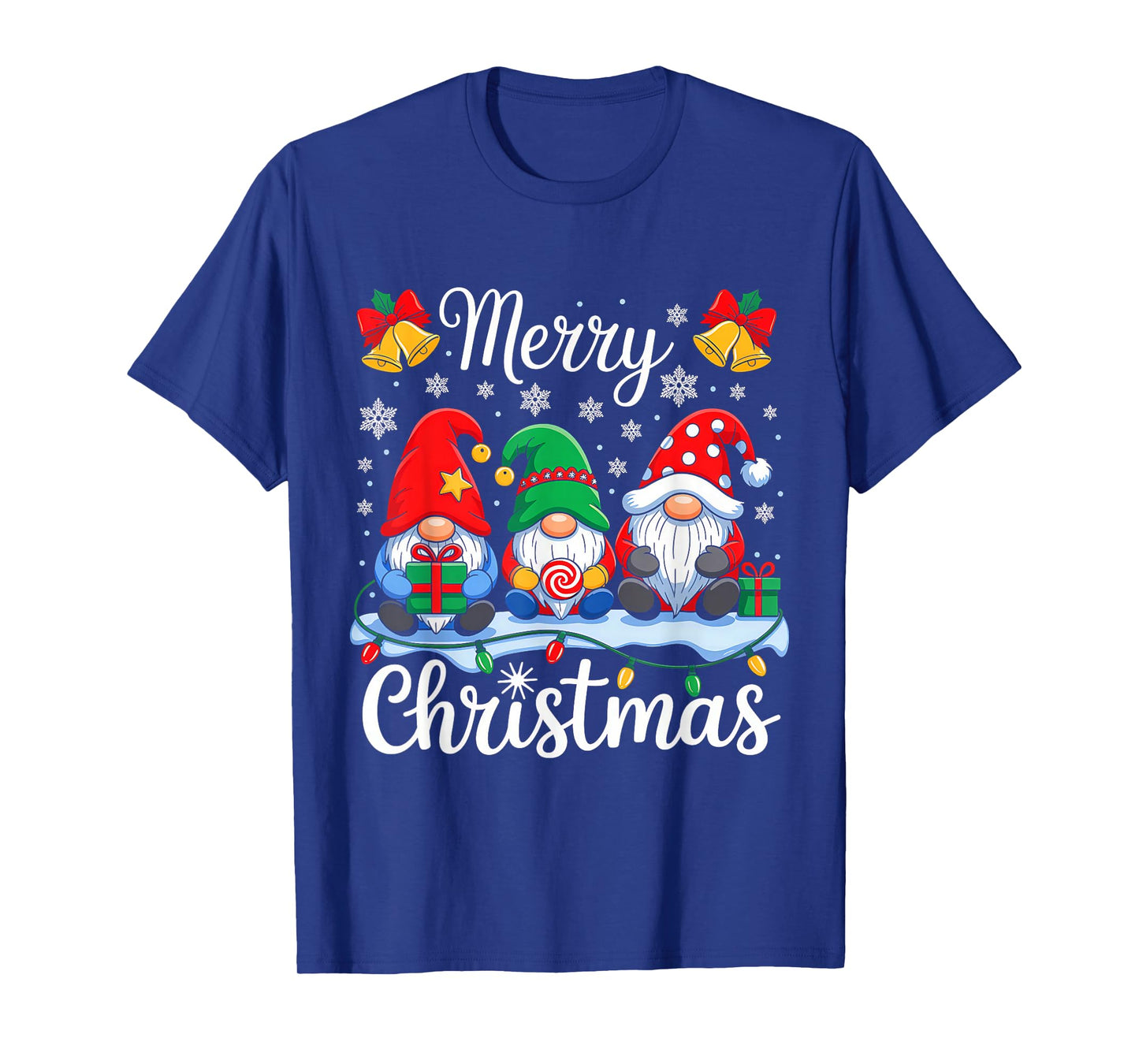 Gnomes Xmas Merry Christmas for Men Women Kids Gnomes Lover T-Shirt