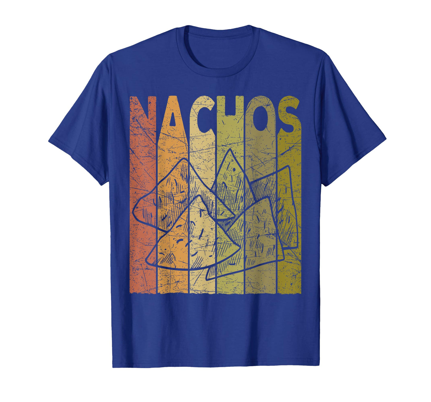 Mexican Nachos Vintage Mexican Food Retro Foodie Nacho T-Shirt