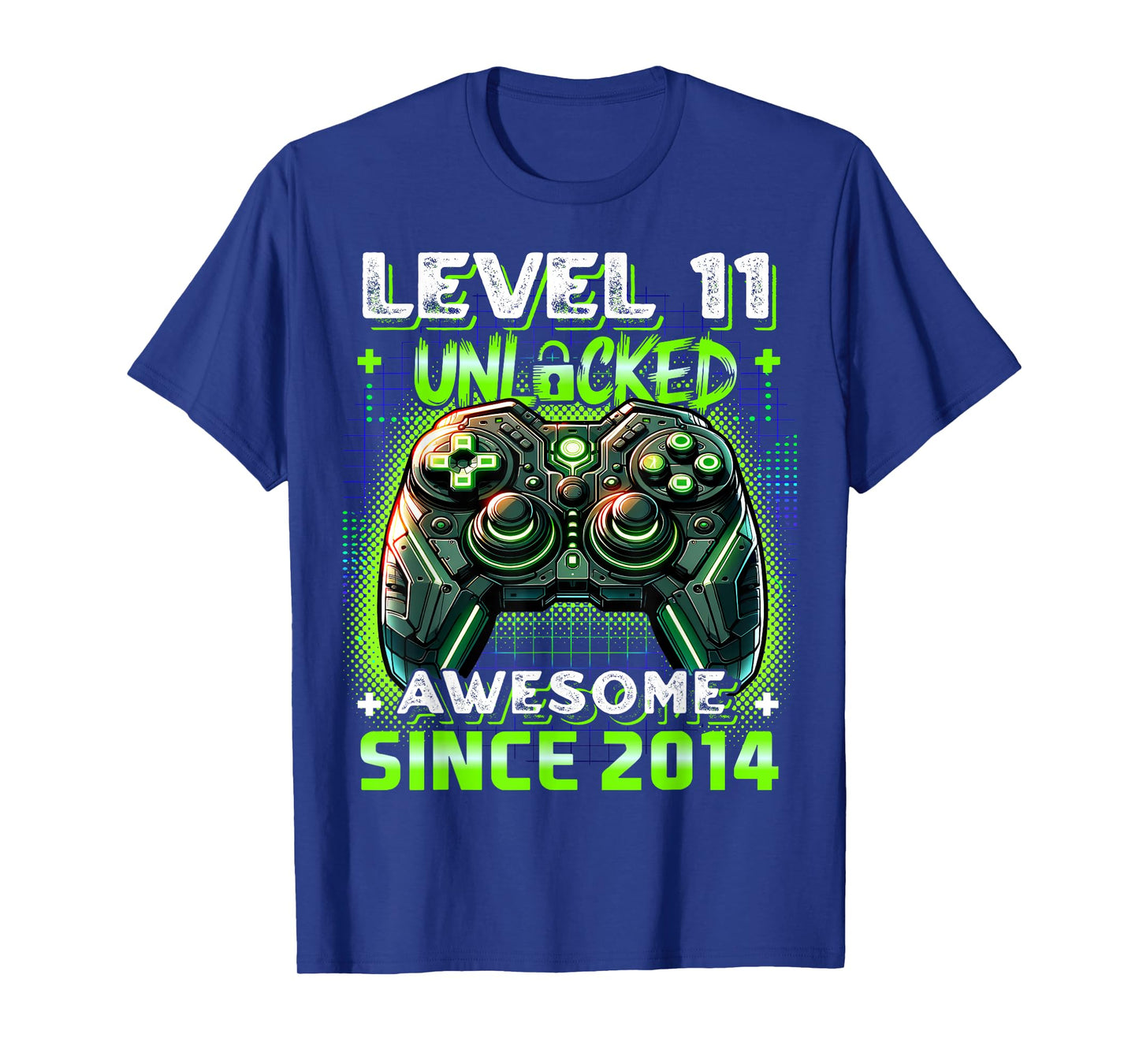 11th Birthday Boy Level 11 Gamer 11 Year Video Game Party T-Shirt