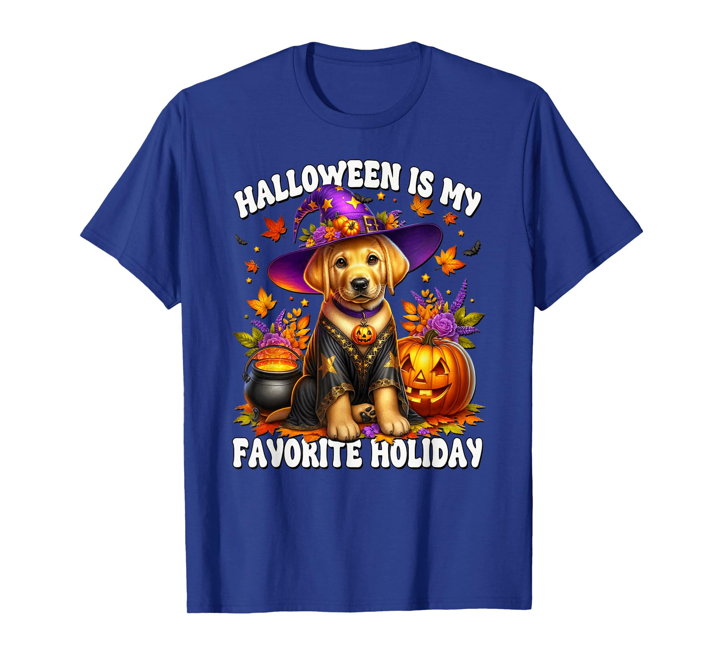 Halloween is My Favorite Holiday for Golden Retriever Mom T-Shirt